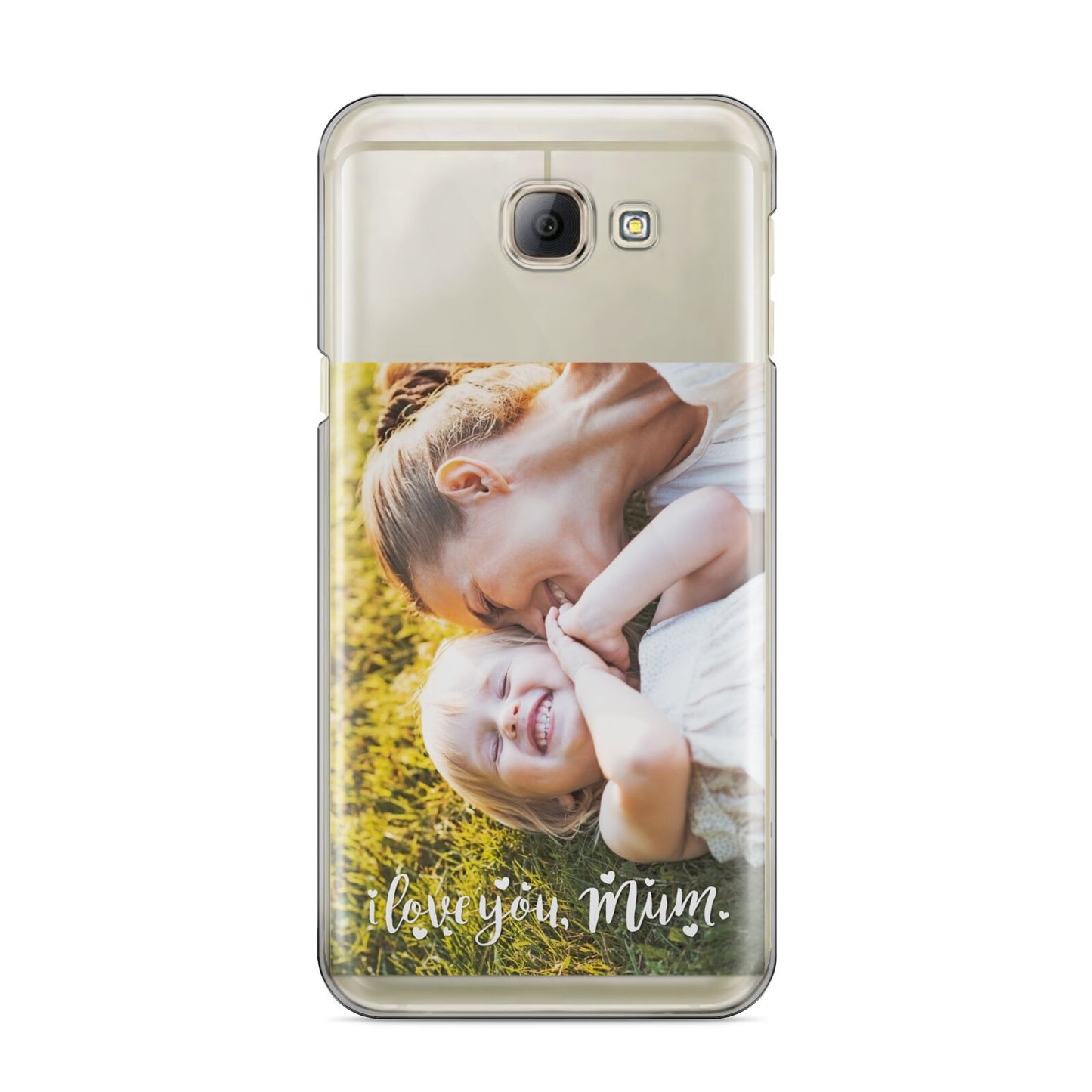 Love You Mum Photo Upload Samsung Galaxy A8 2016 Case