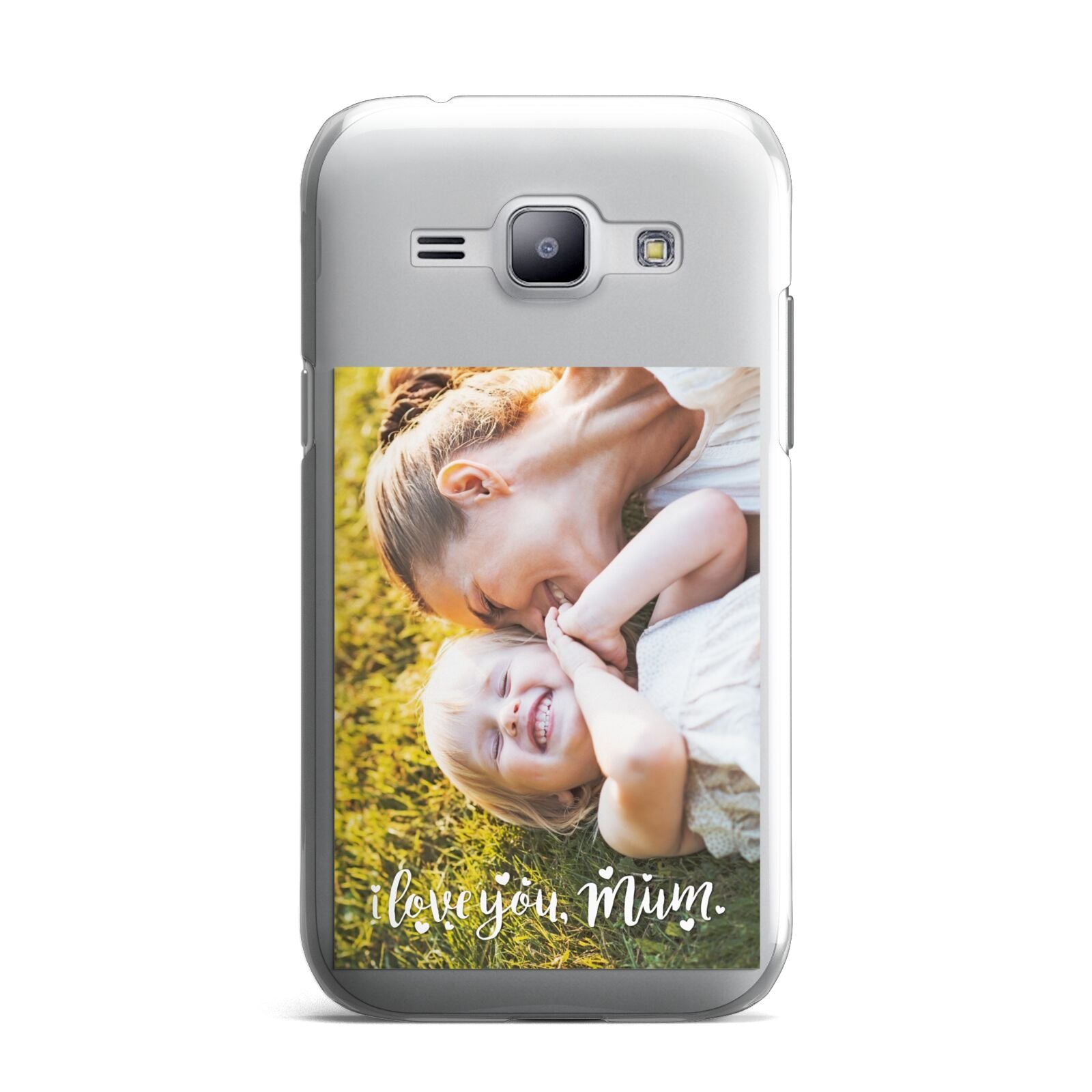 Love You Mum Photo Upload Samsung Galaxy J1 2015 Case