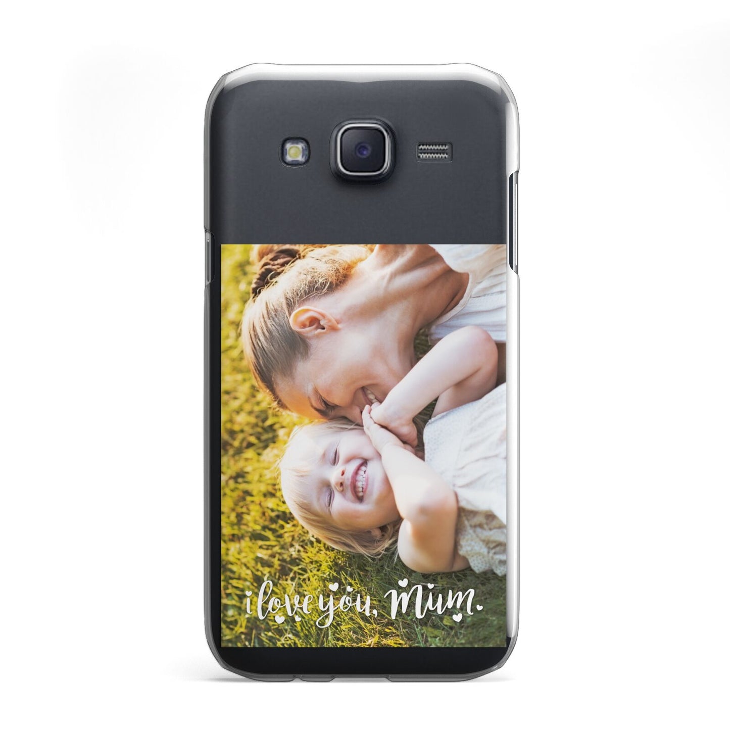 Love You Mum Photo Upload Samsung Galaxy J5 Case