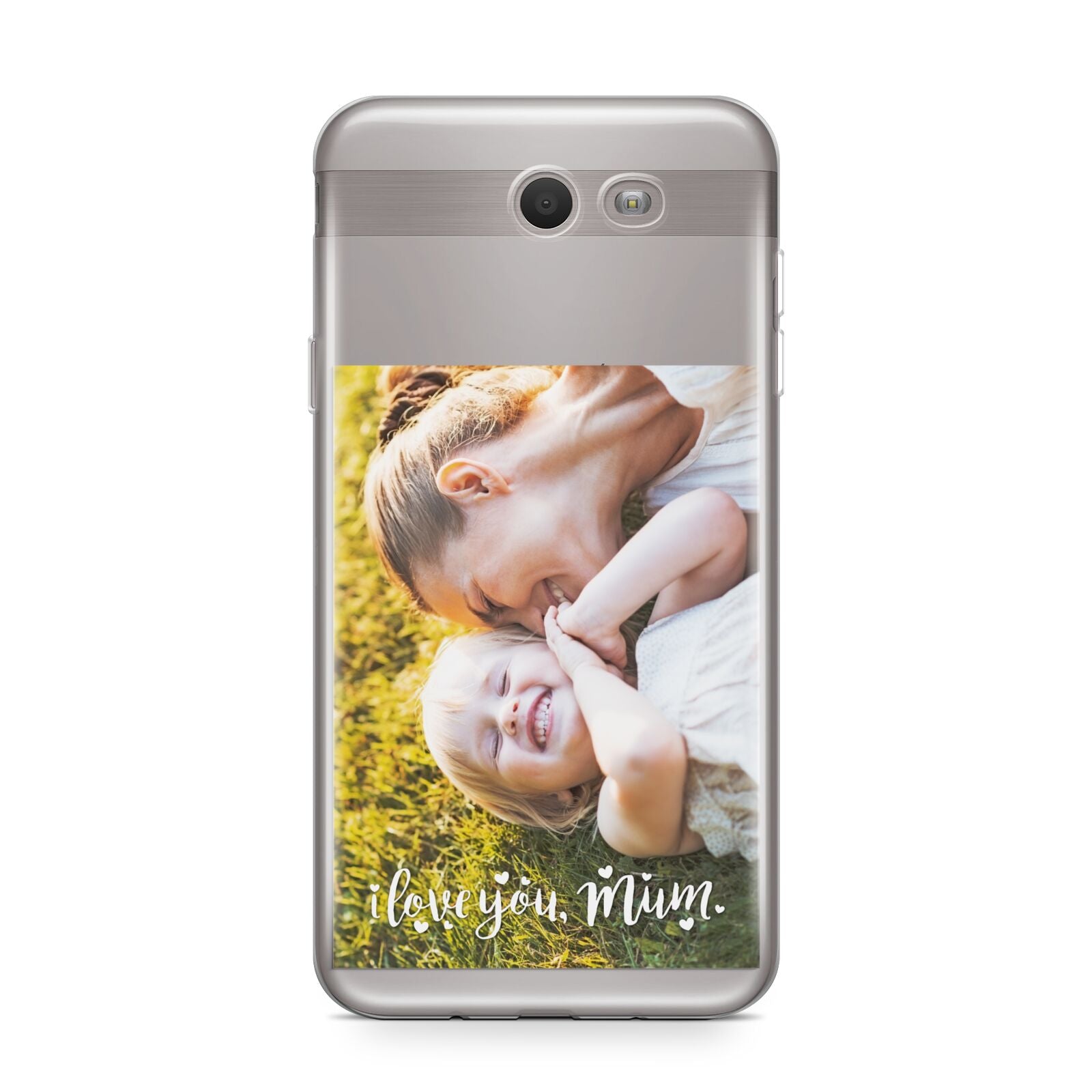 Love You Mum Photo Upload Samsung Galaxy J7 2017 Case