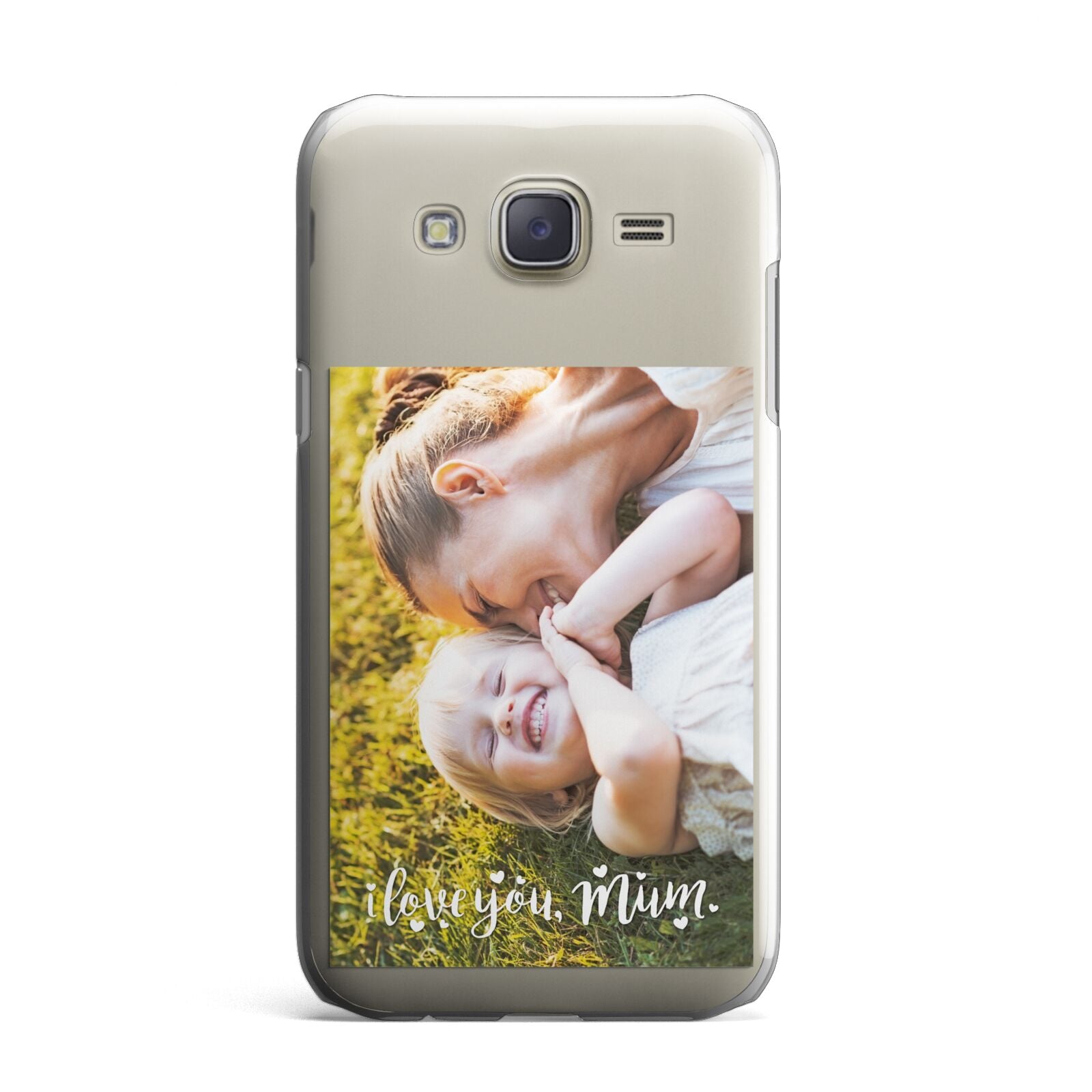 Love You Mum Photo Upload Samsung Galaxy J7 Case