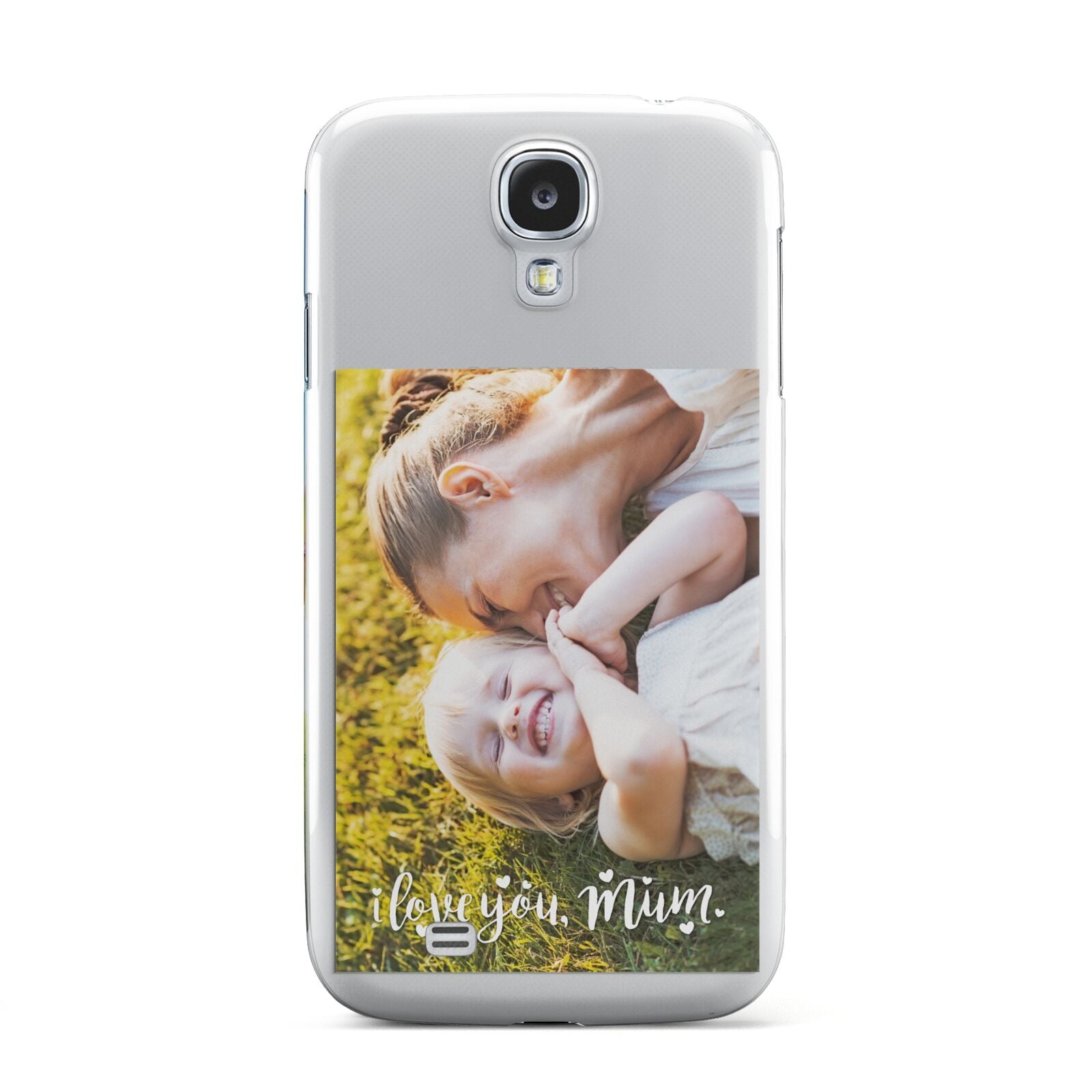 Love You Mum Photo Upload Samsung Galaxy S4 Case