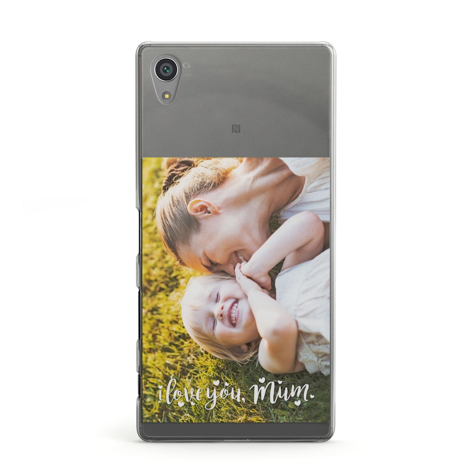 Love You Mum Photo Upload Sony Xperia Case