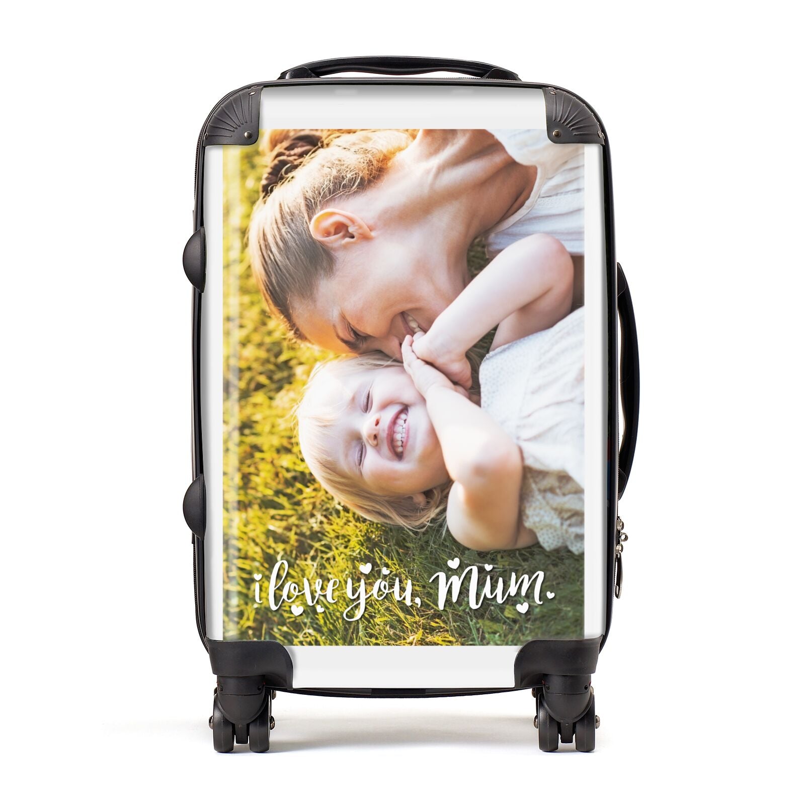 Love You Mum Photo Upload Suitcase