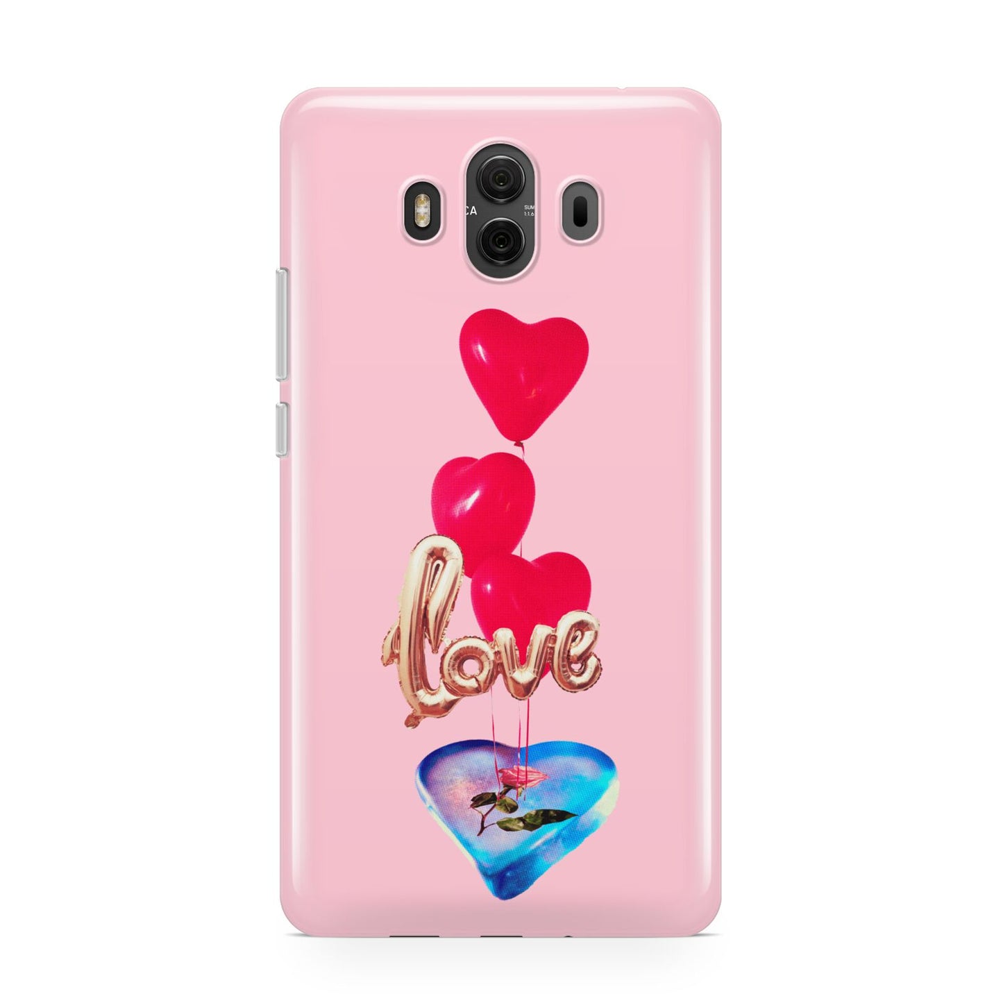 Love bubble balloon Huawei Mate 10 Protective Phone Case