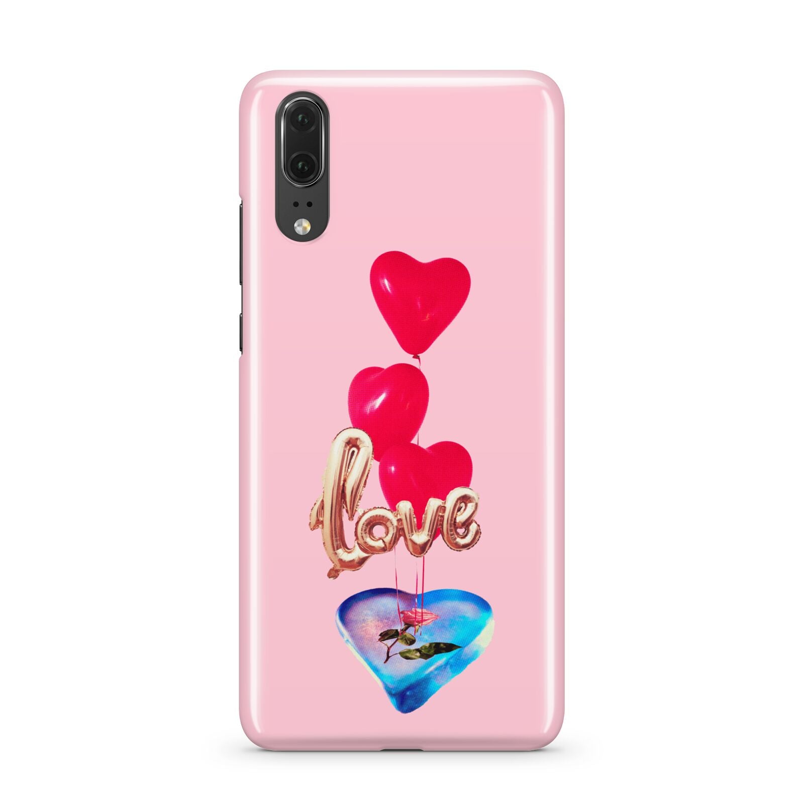 Love bubble balloon Huawei P20 Phone Case