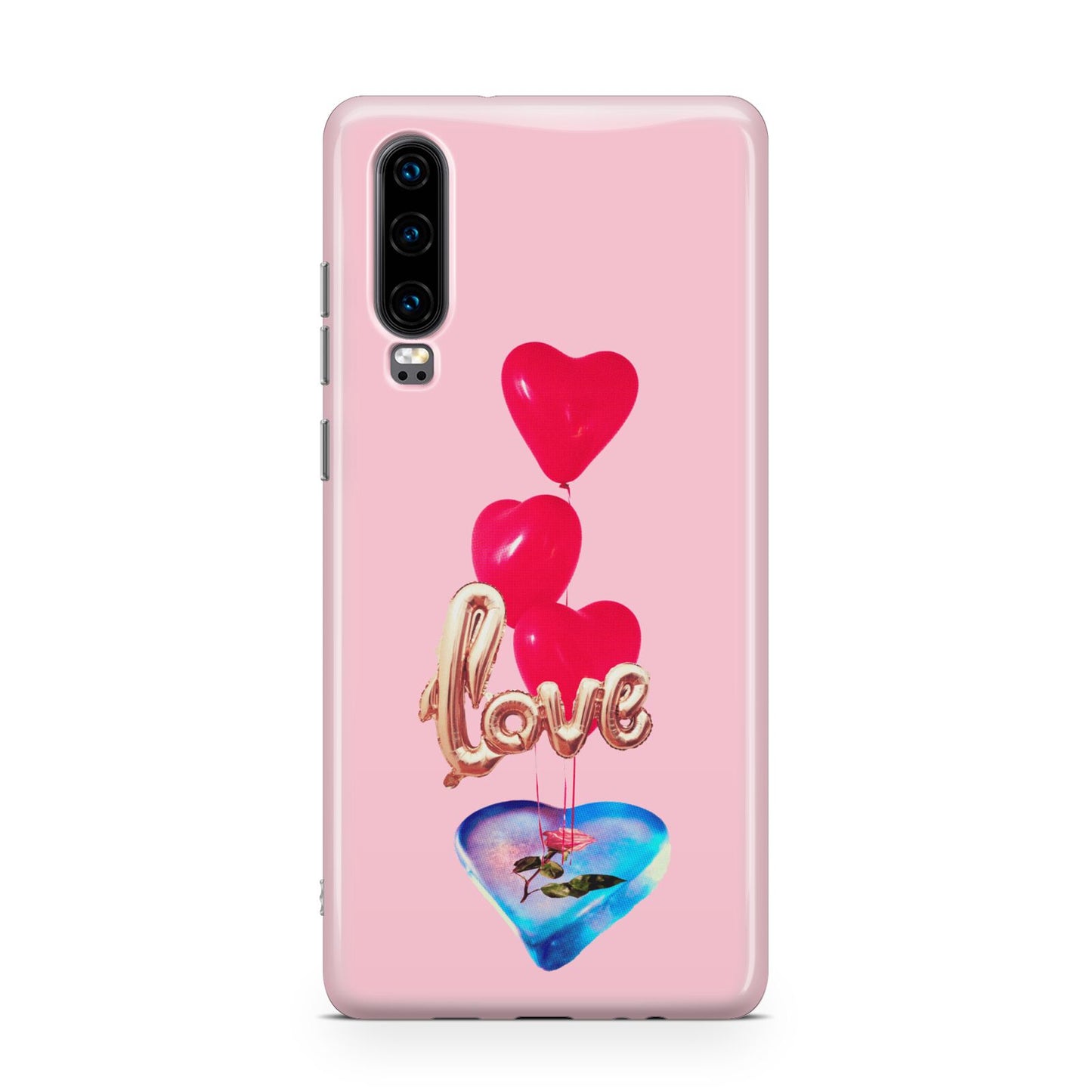 Love bubble balloon Huawei P30 Phone Case