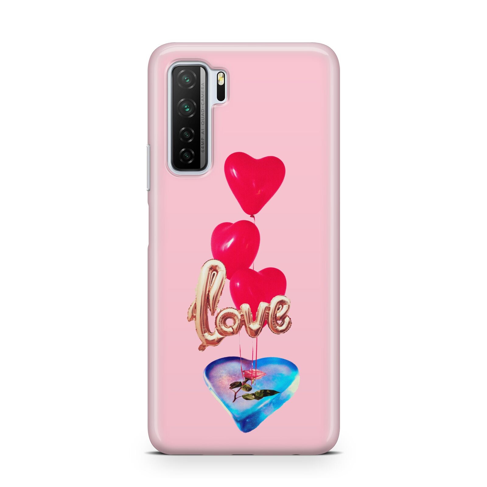 Love bubble balloon Huawei P40 Lite 5G Phone Case