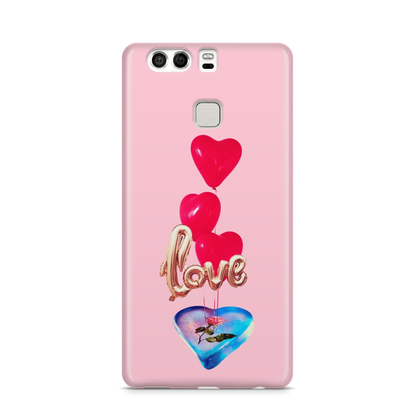 Love bubble balloon Huawei P9 Case