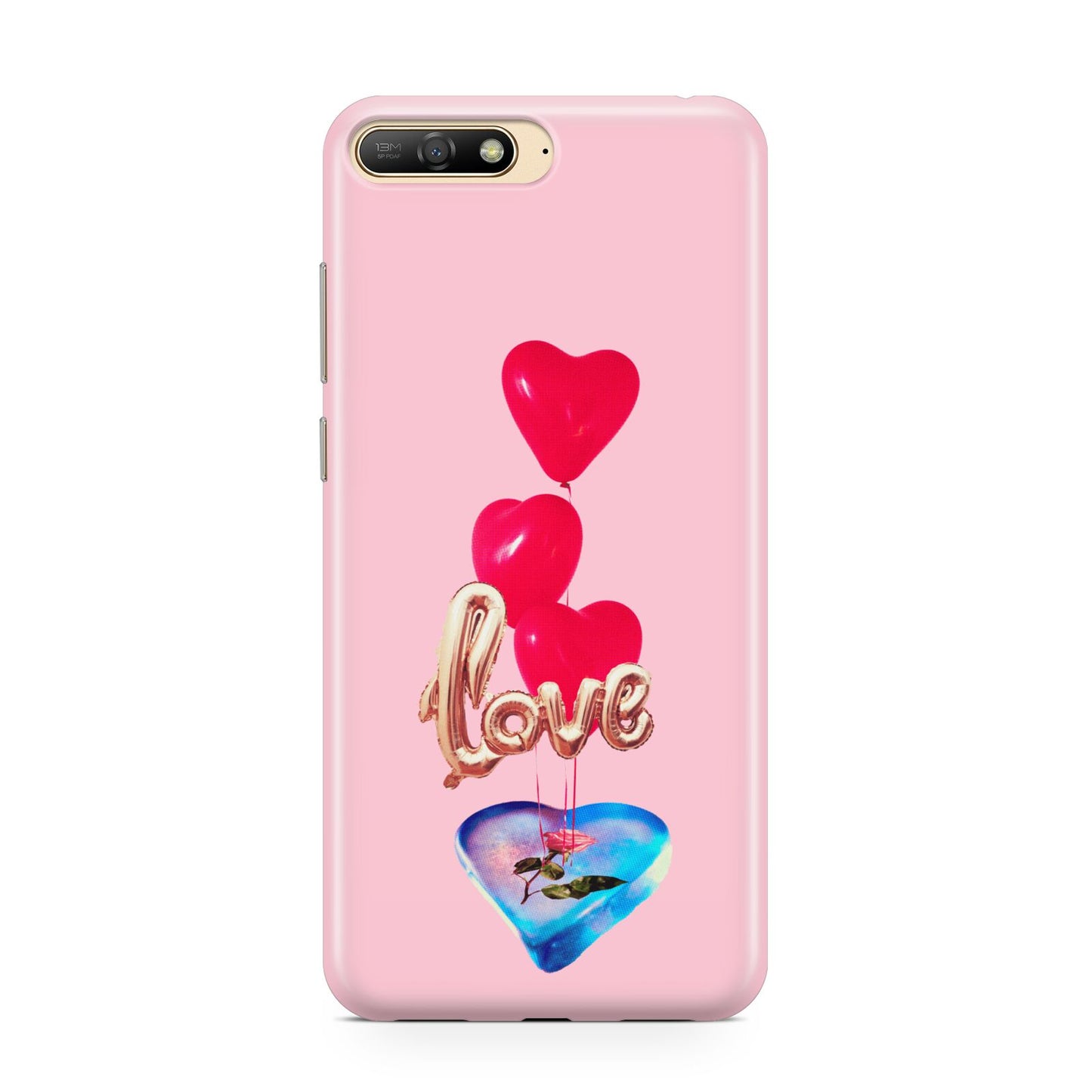 Love bubble balloon Huawei Y6 2018