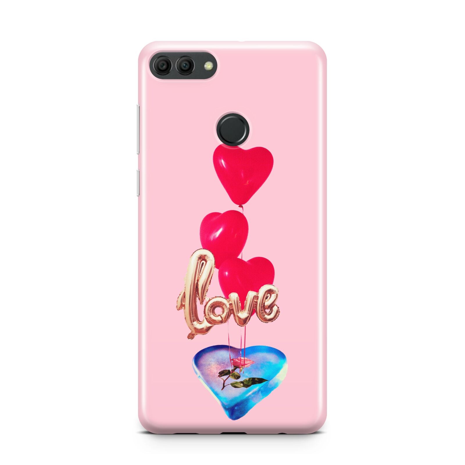 Love bubble balloon Huawei Y9 2018