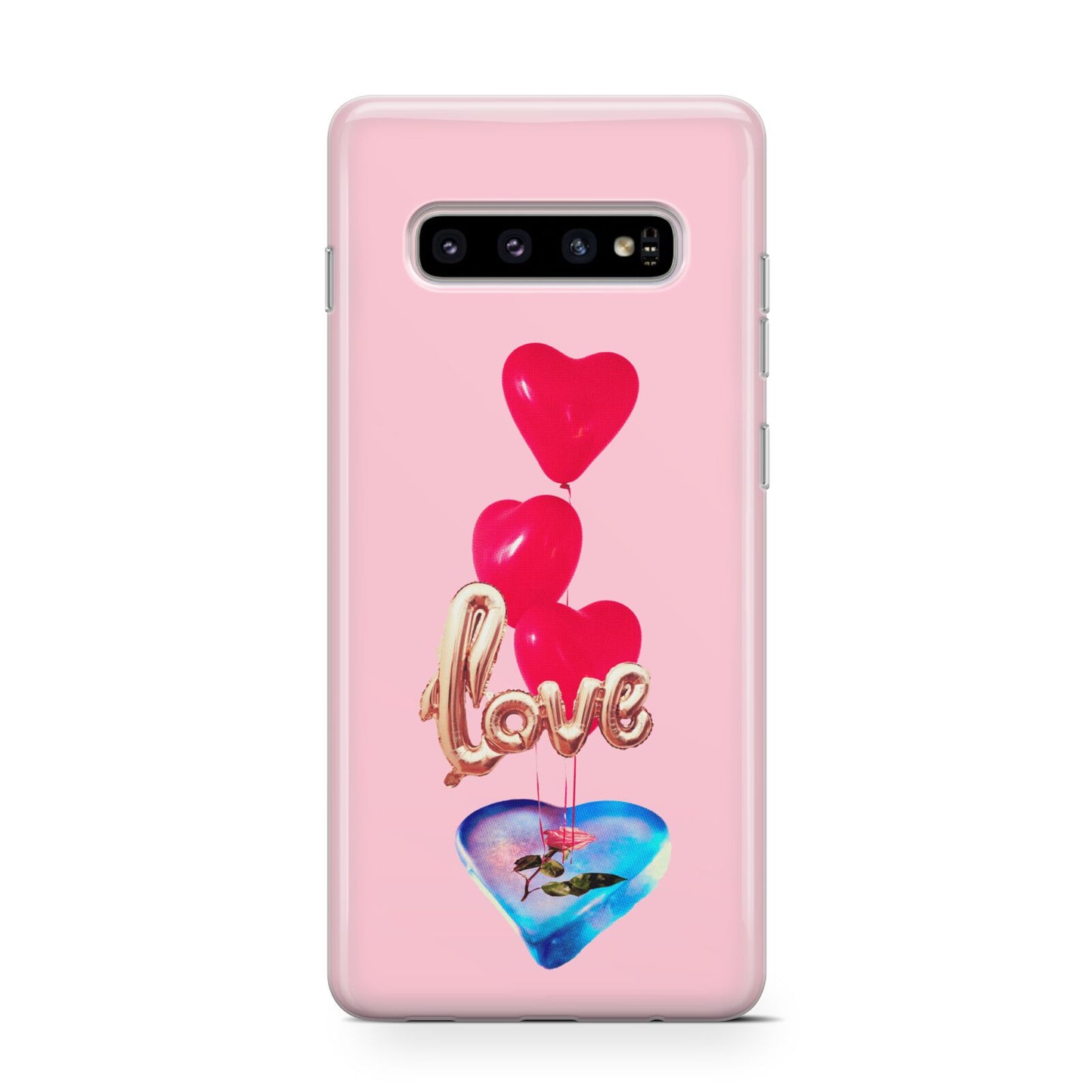 Love bubble balloon Protective Samsung Galaxy Case