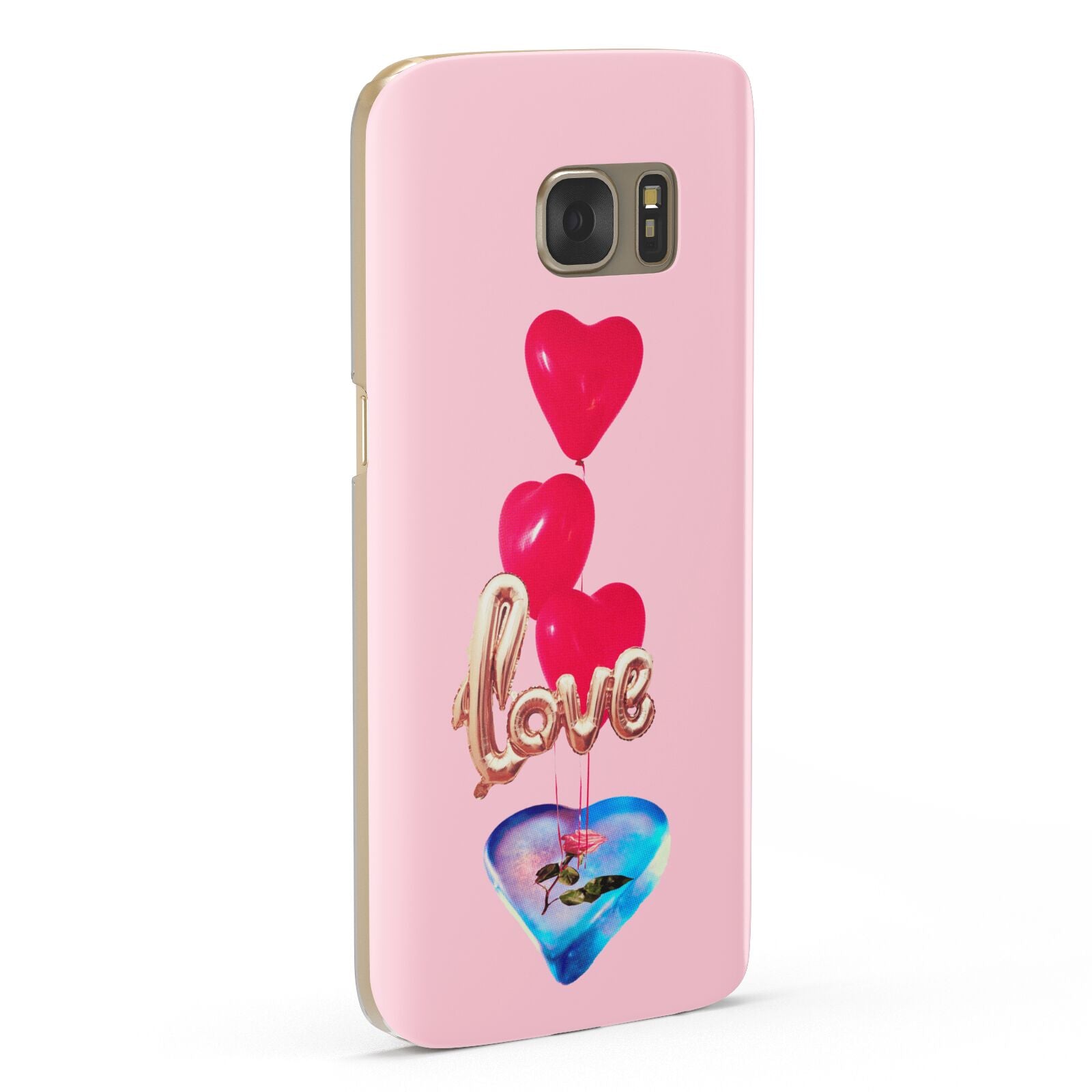 Love bubble balloon Samsung Galaxy Case Fourty Five Degrees