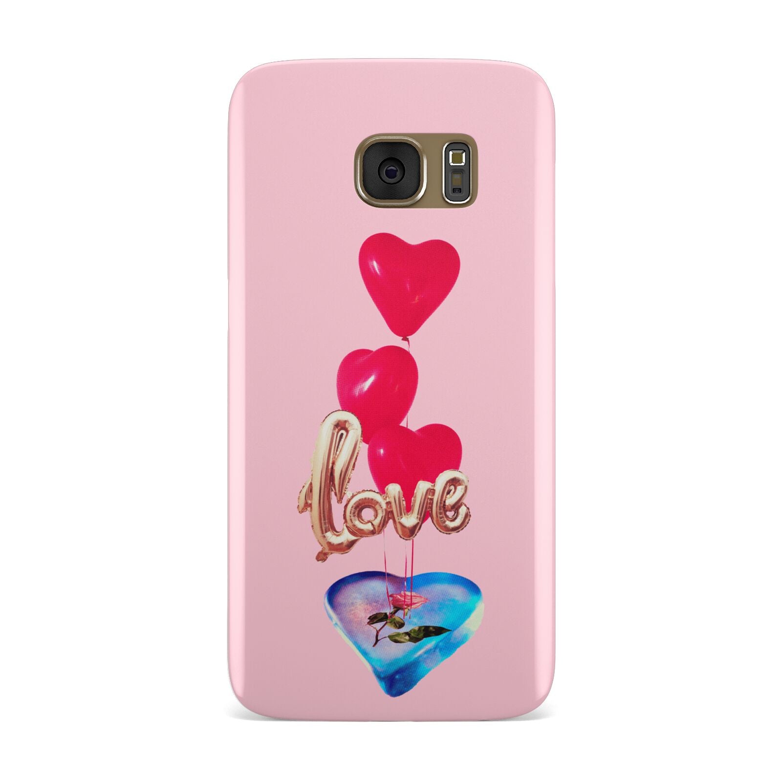 Love bubble balloon Samsung Galaxy Case