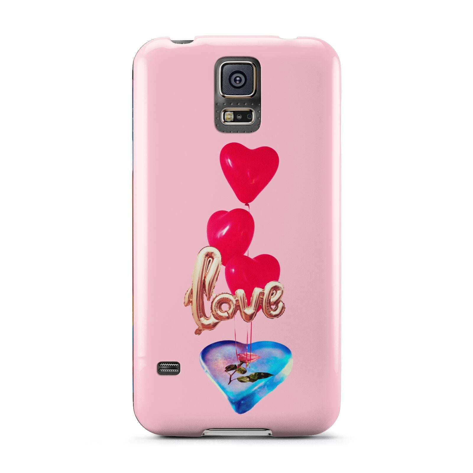 Love bubble balloon Samsung Galaxy S5 Case