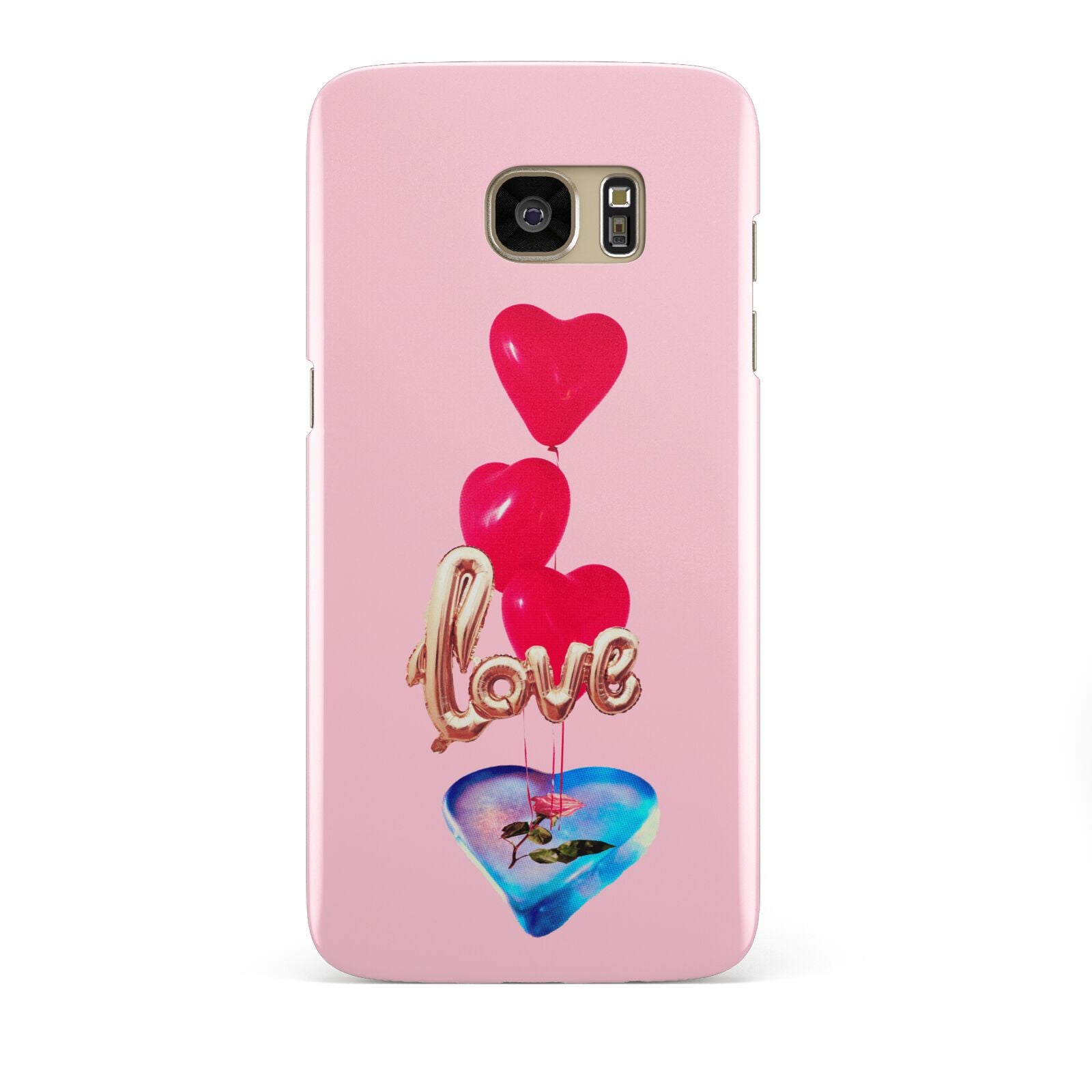 Love bubble balloon Samsung Galaxy S7 Edge Case