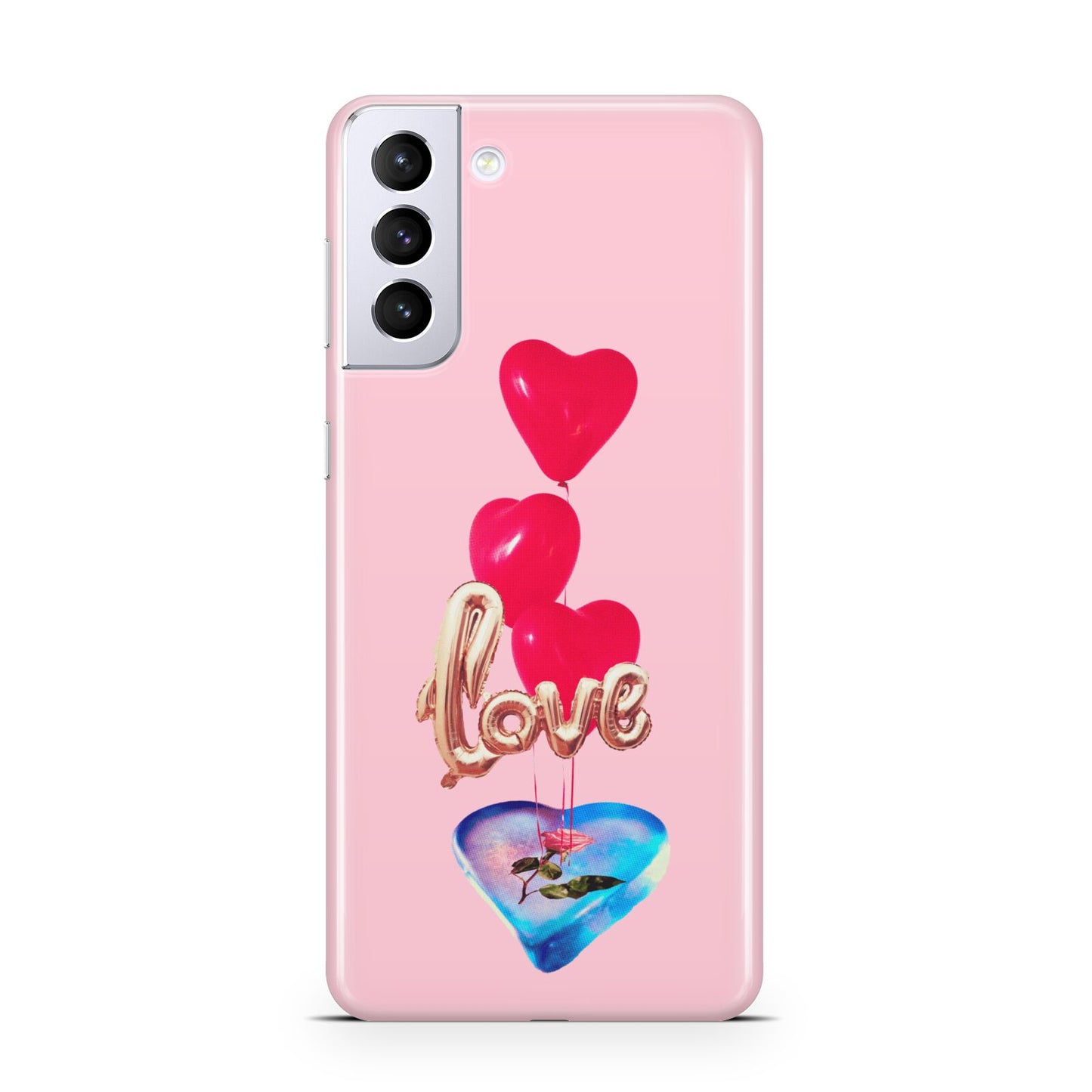 Love bubble balloon Samsung S21 Plus Case