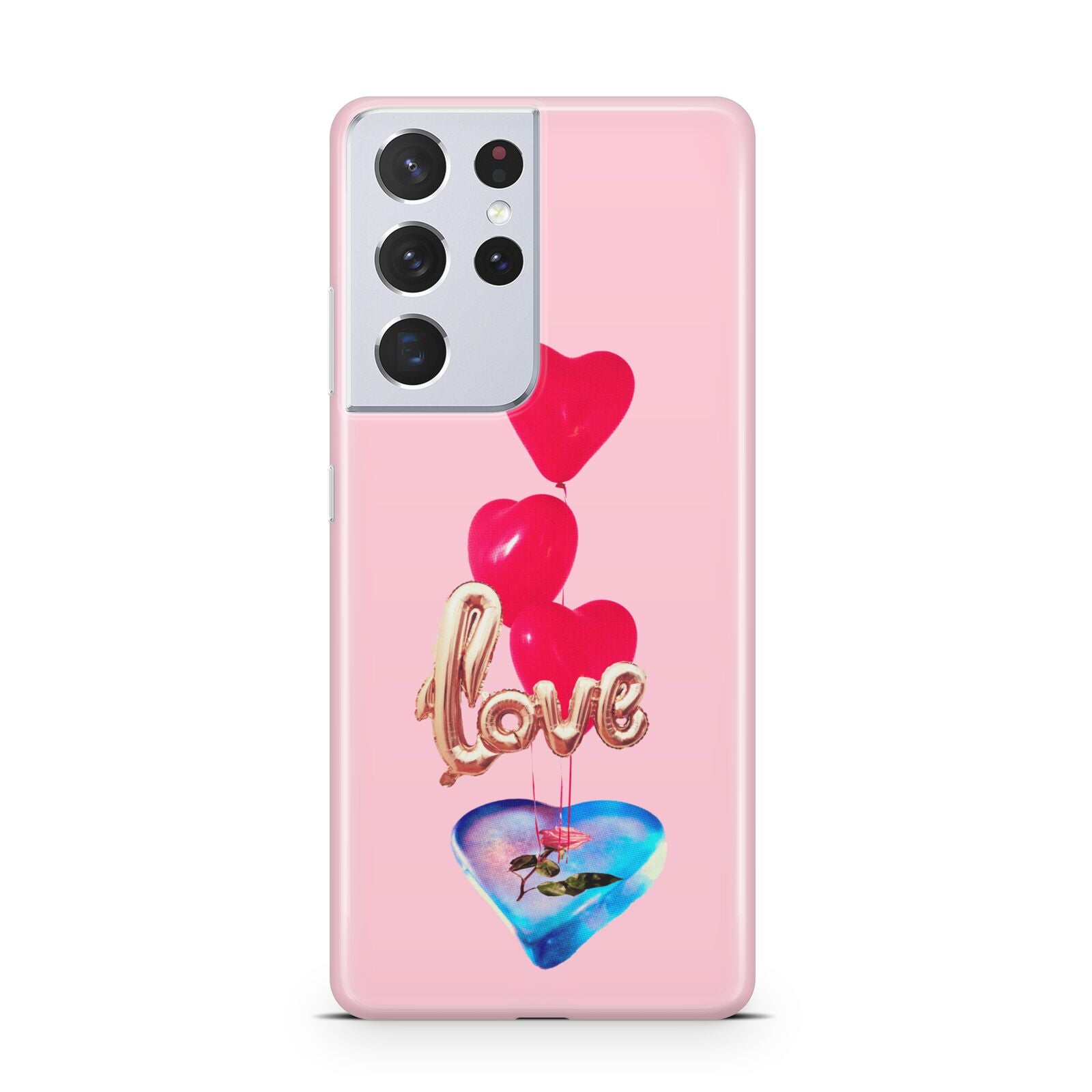 Love bubble balloon Samsung S21 Ultra Case