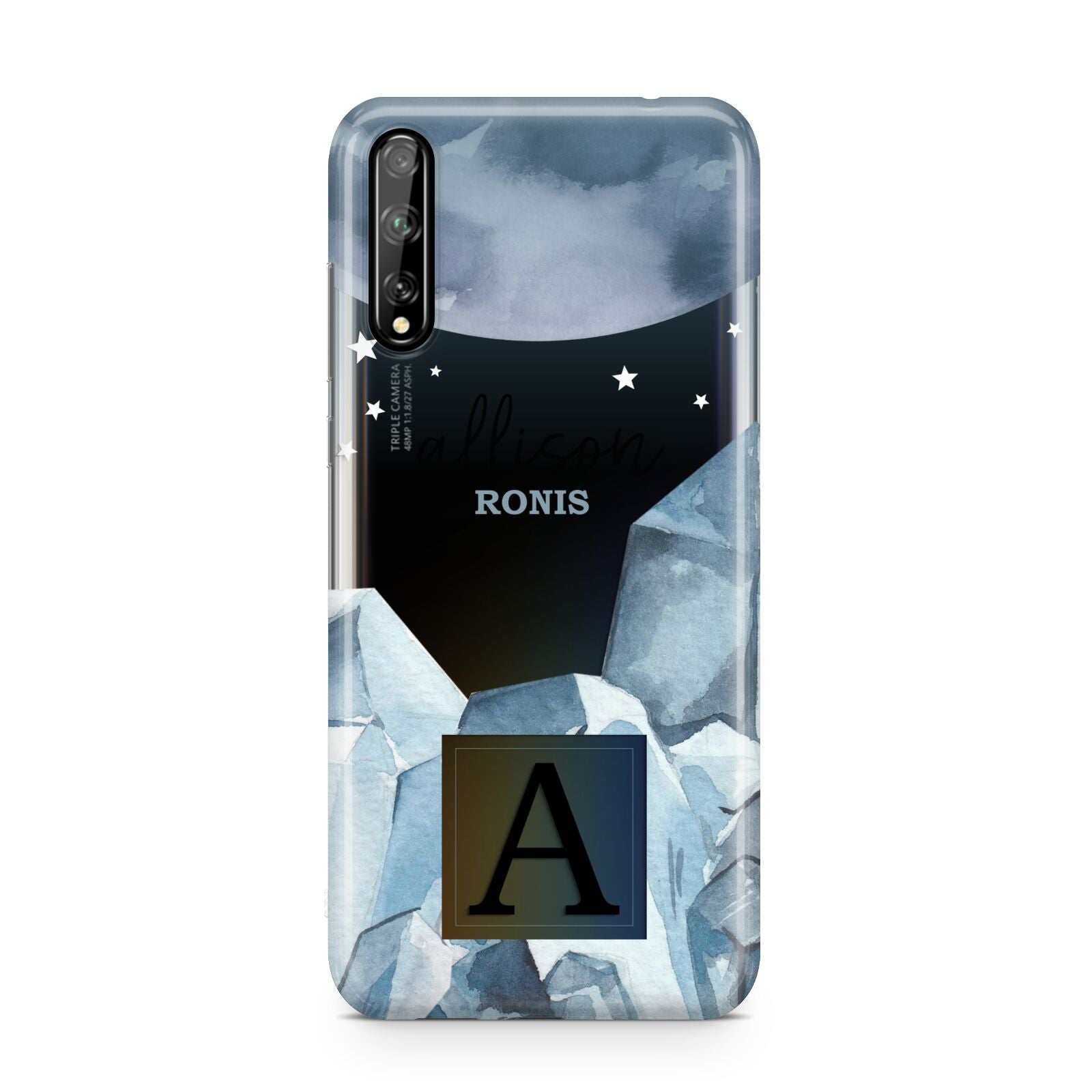 Lunar Crystals Personalised Name Huawei Enjoy 10s Phone Case