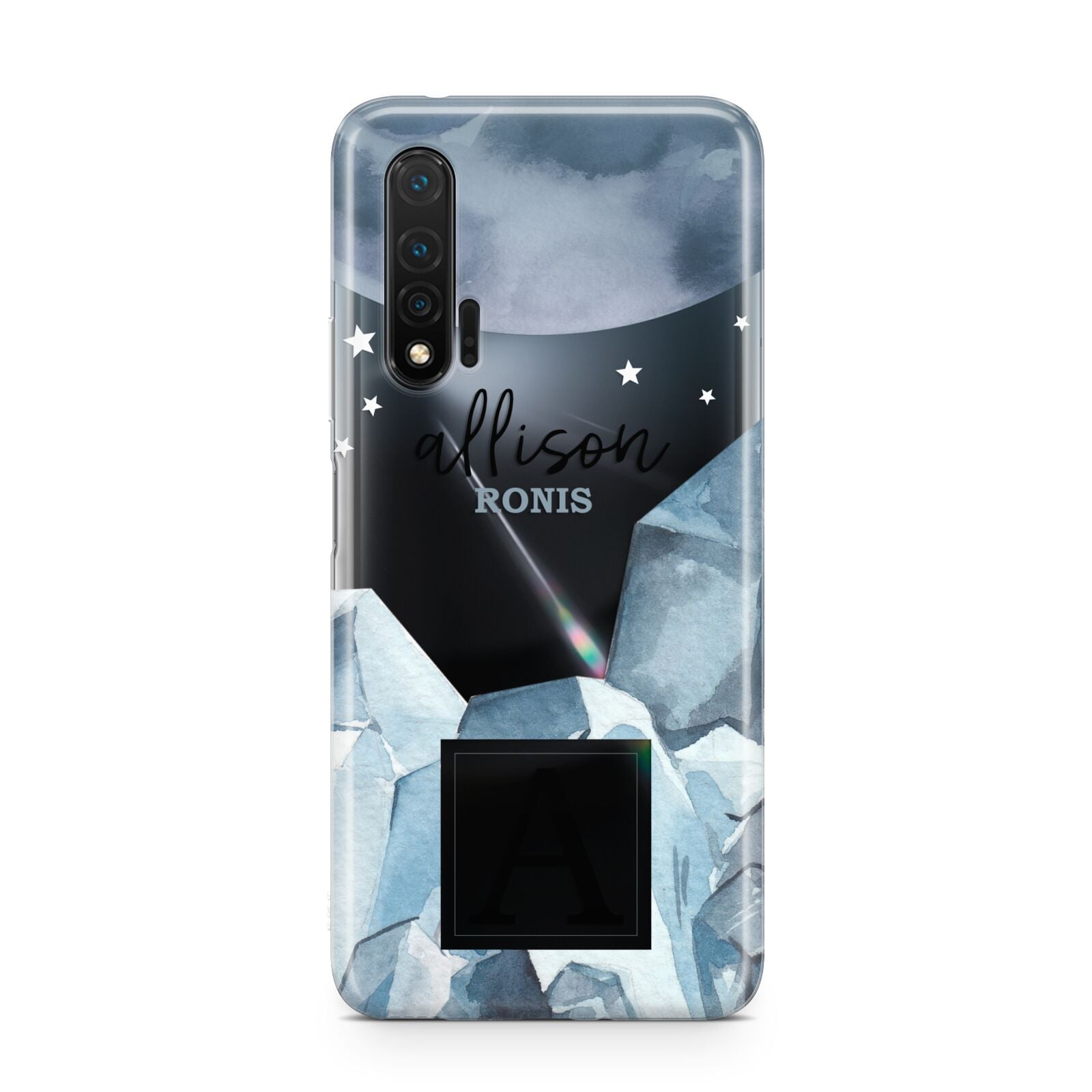 Lunar Crystals Personalised Name Huawei Nova 6 Phone Case