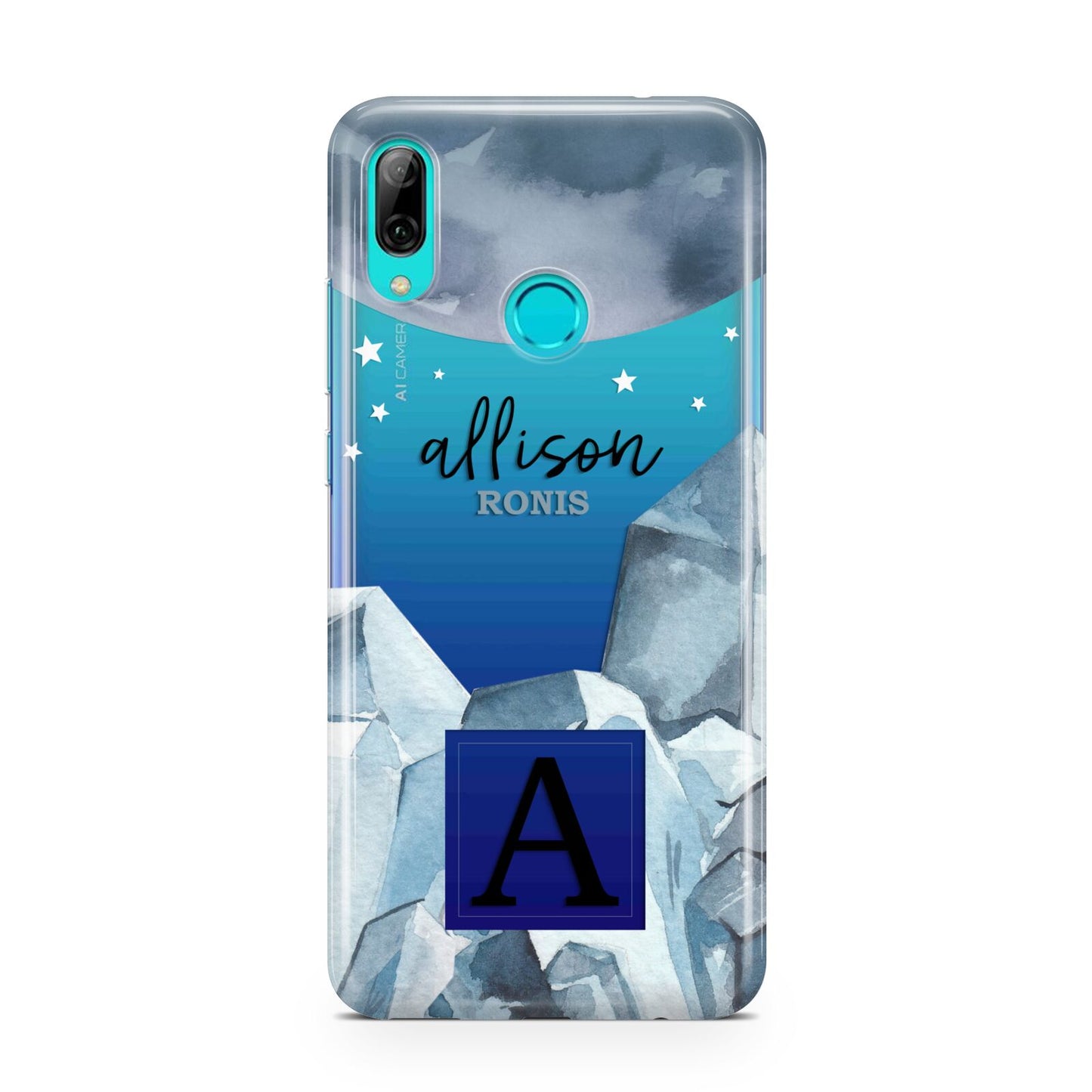 Lunar Crystals Personalised Name Huawei P Smart 2019 Case