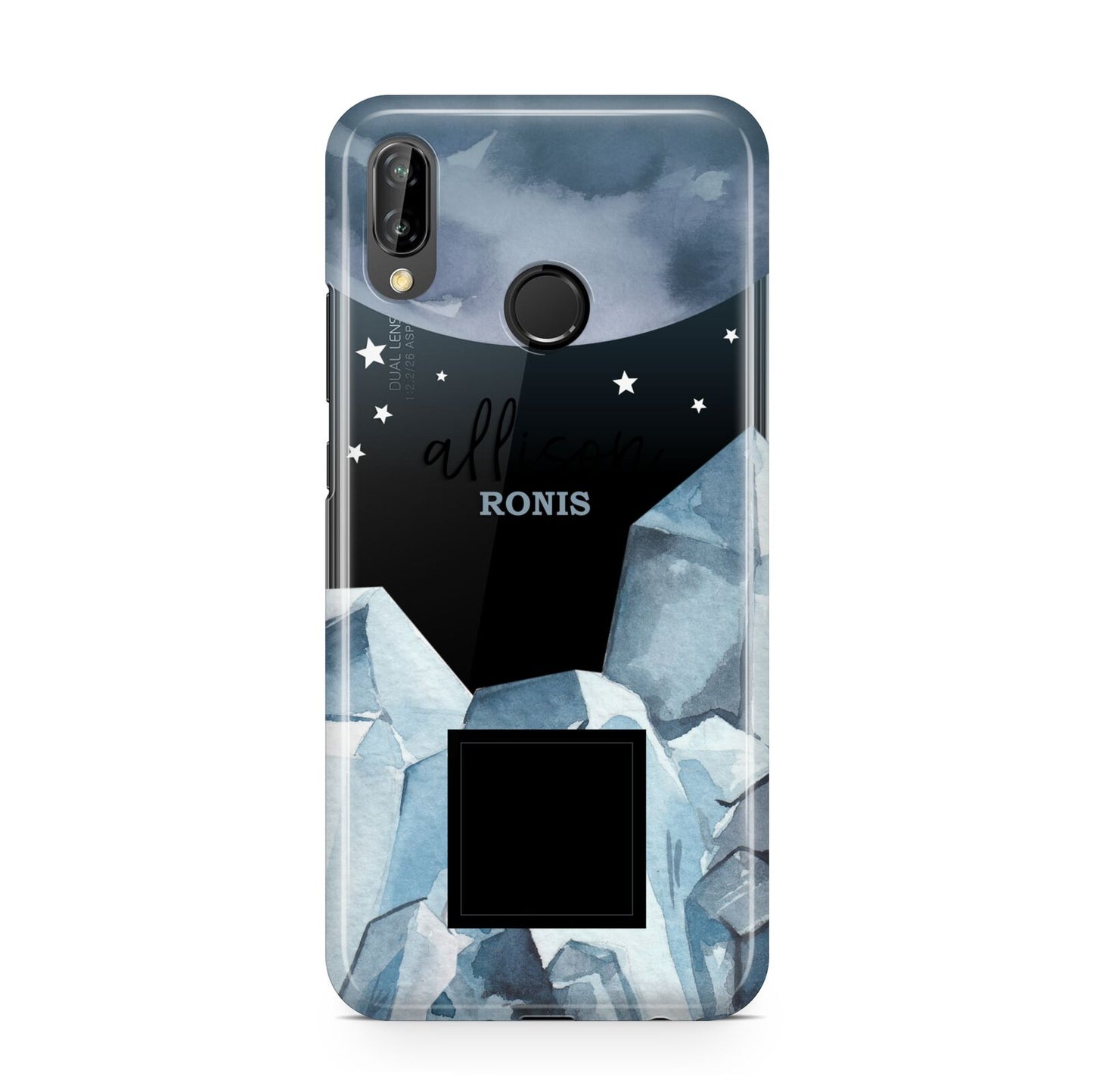 Lunar Crystals Personalised Name Huawei P20 Lite Phone Case