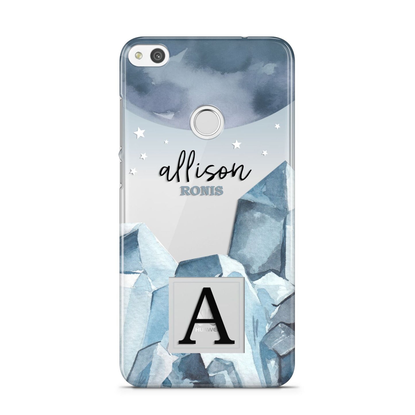 Lunar Crystals Personalised Name Huawei P8 Lite Case