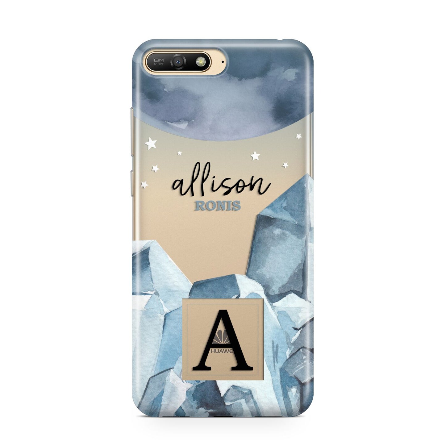 Lunar Crystals Personalised Name Huawei Y6 2018