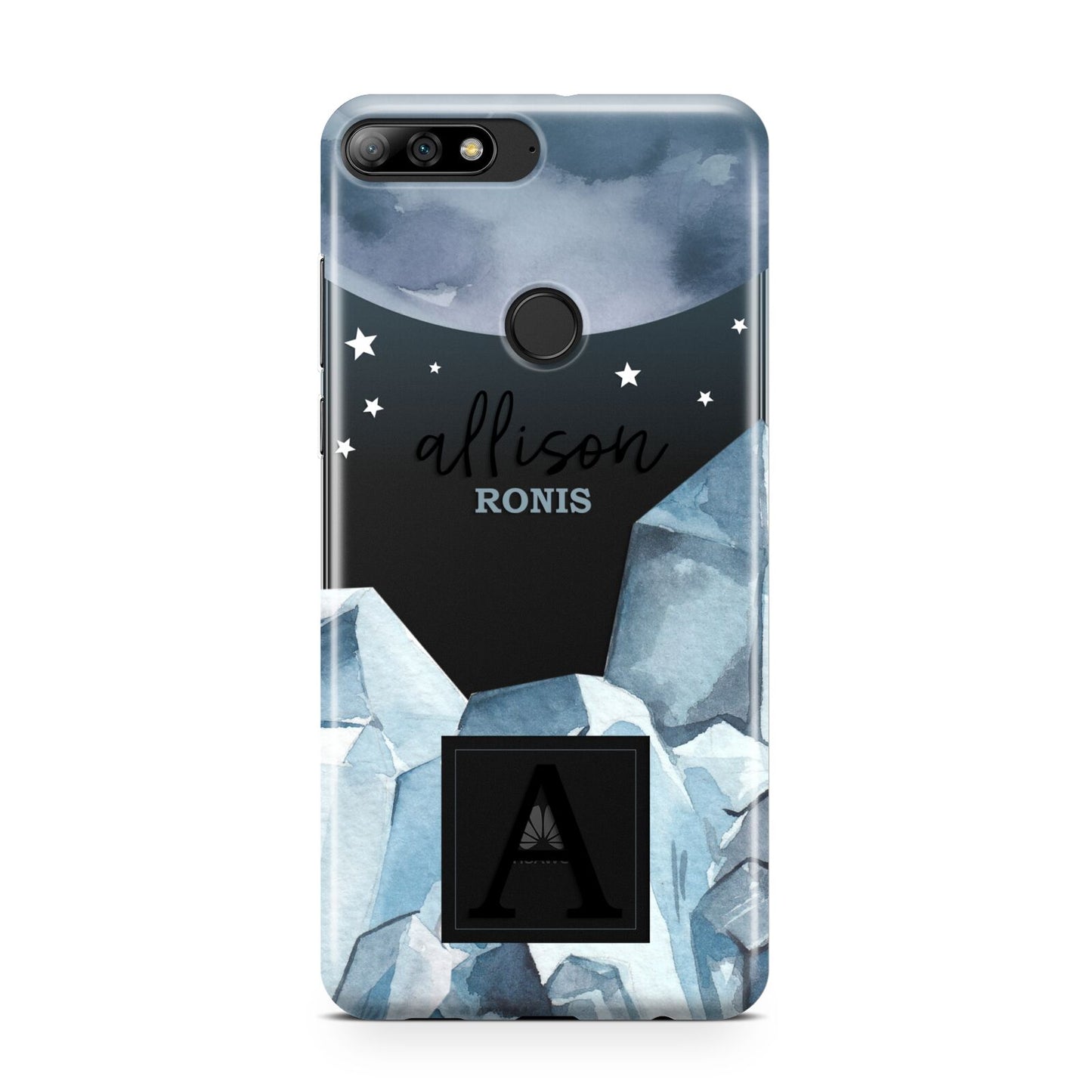 Lunar Crystals Personalised Name Huawei Y7 2018