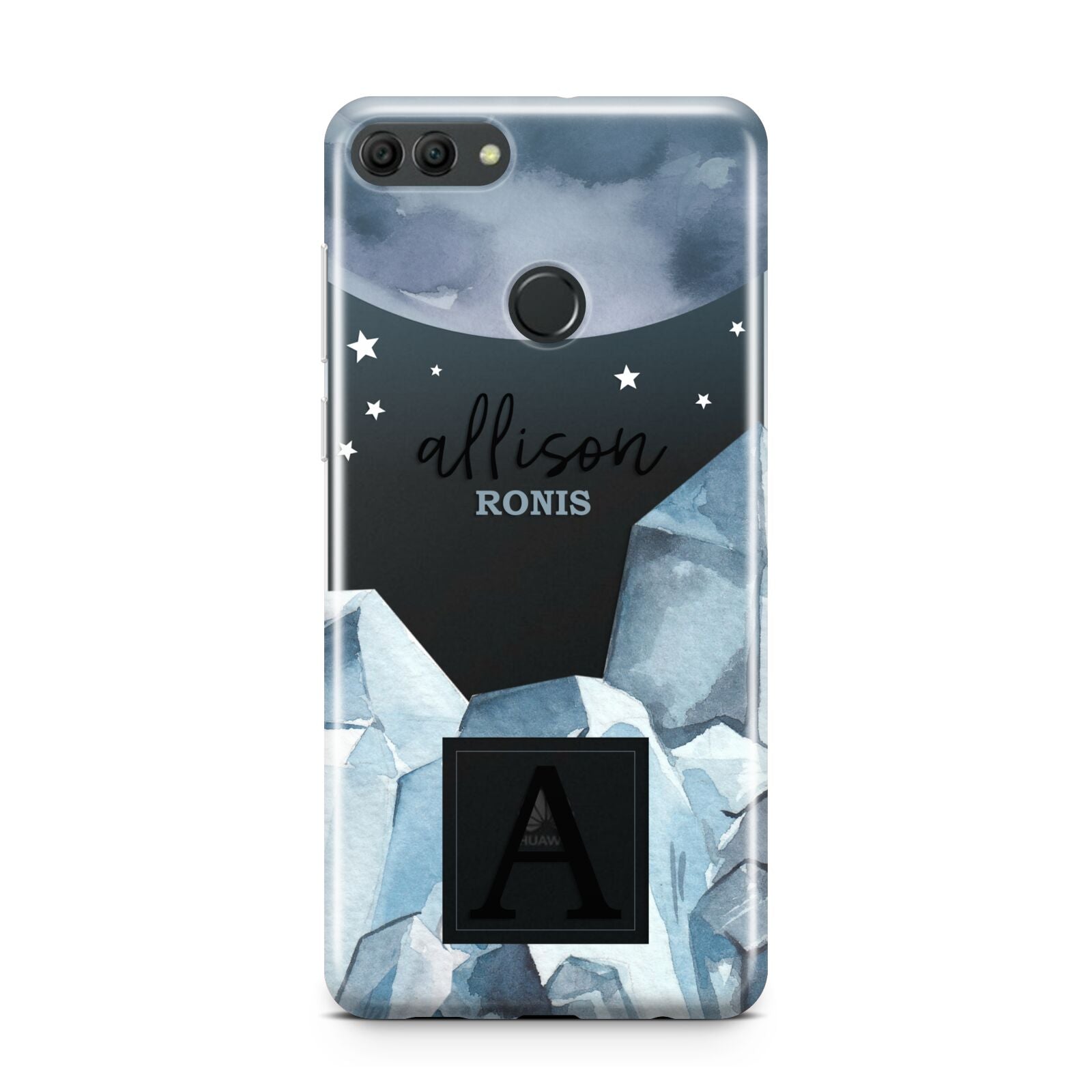 Lunar Crystals Personalised Name Huawei Y9 2018