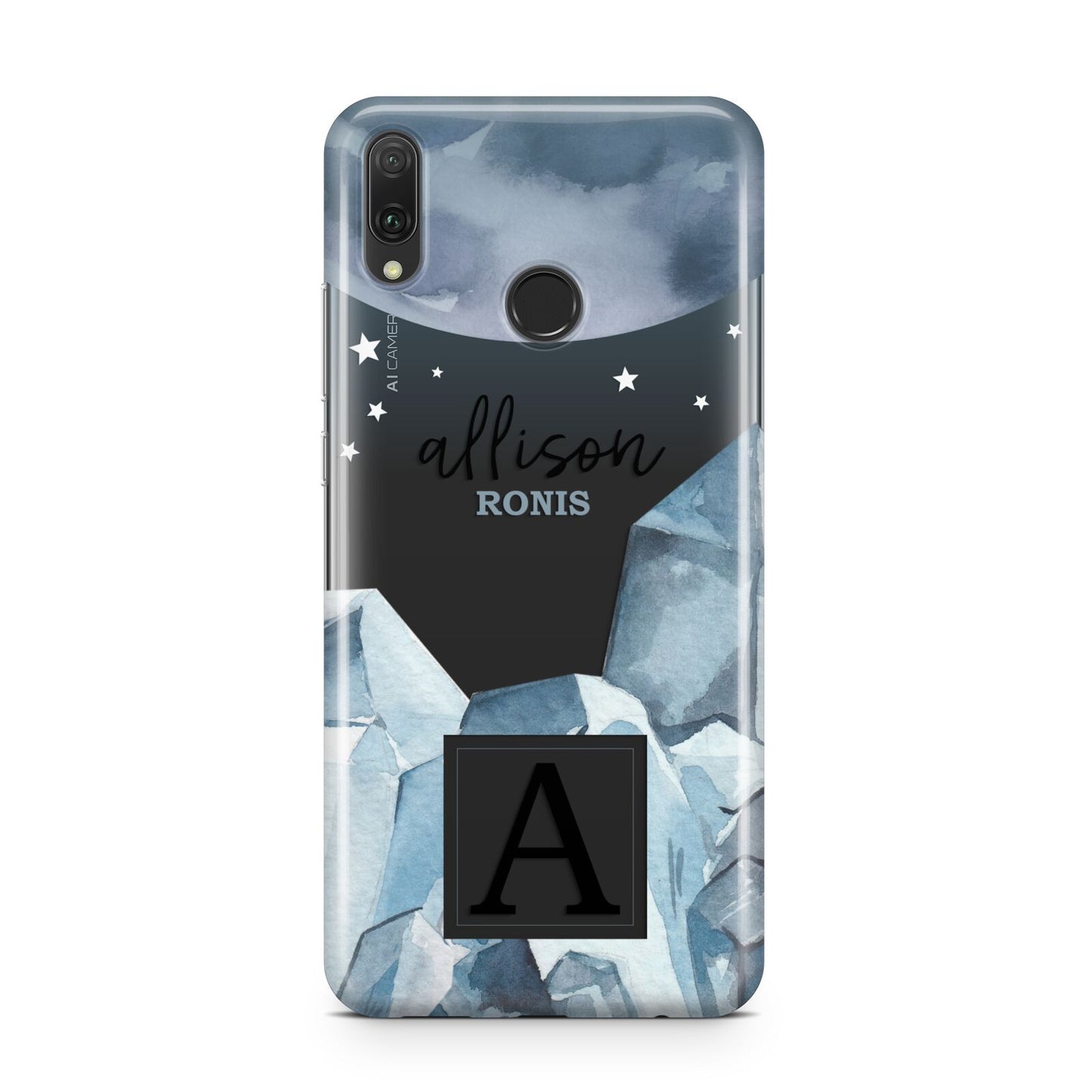 Lunar Crystals Personalised Name Huawei Y9 2019