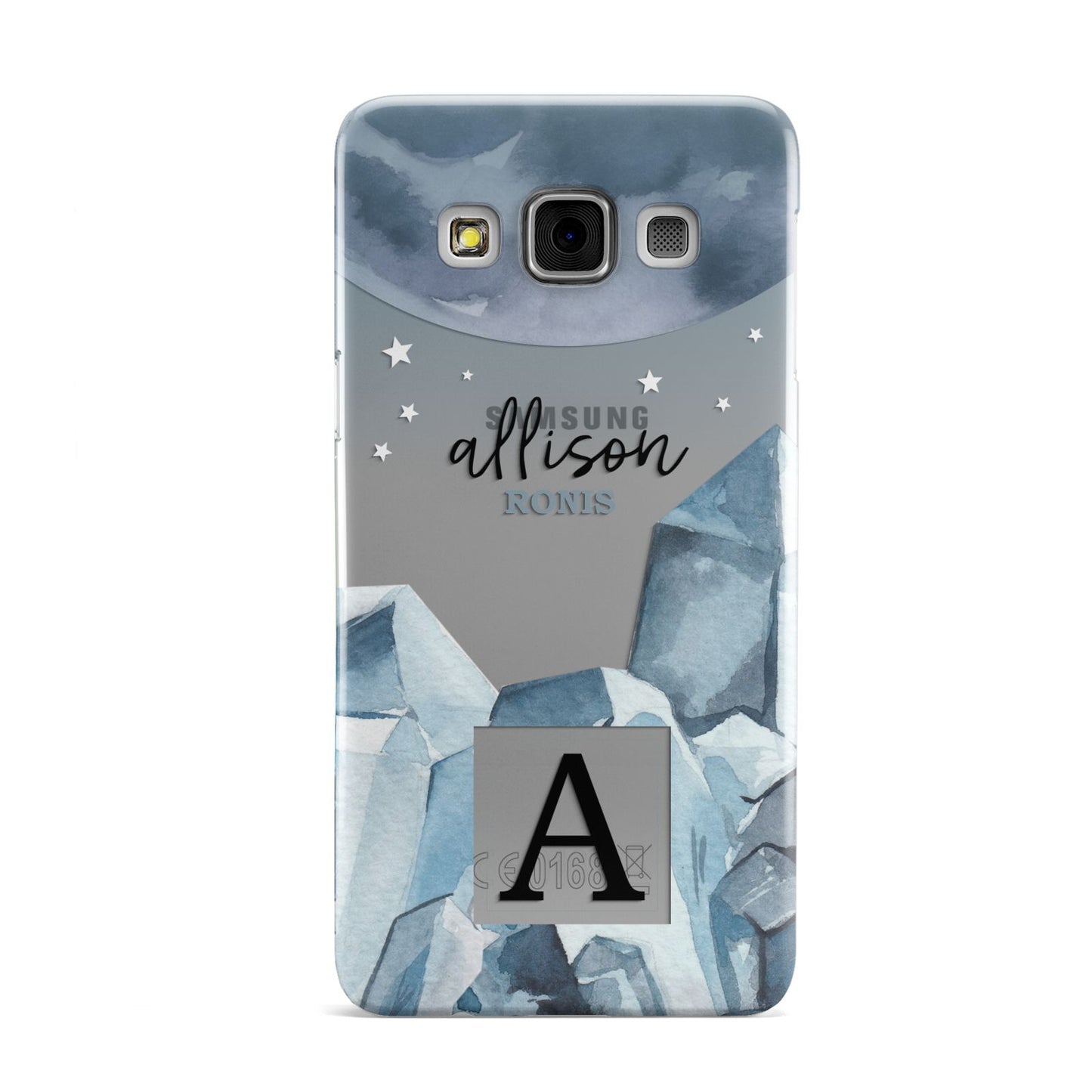 Lunar Crystals Personalised Name Samsung Galaxy A3 Case