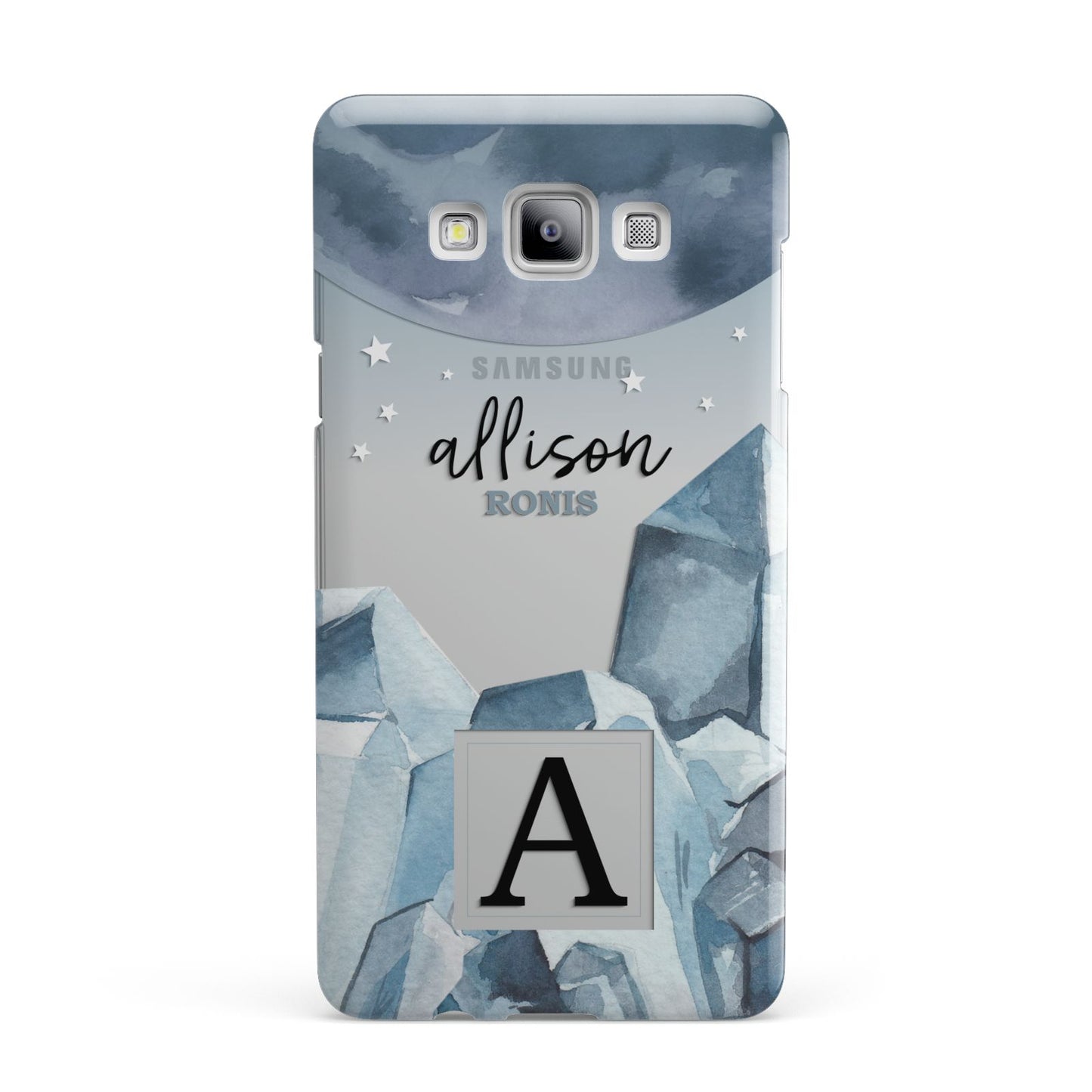 Lunar Crystals Personalised Name Samsung Galaxy A7 2015 Case