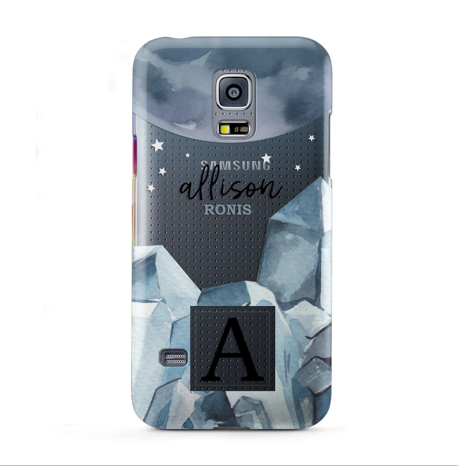 Lunar Crystals Personalised Name Samsung Galaxy S5 Mini Case