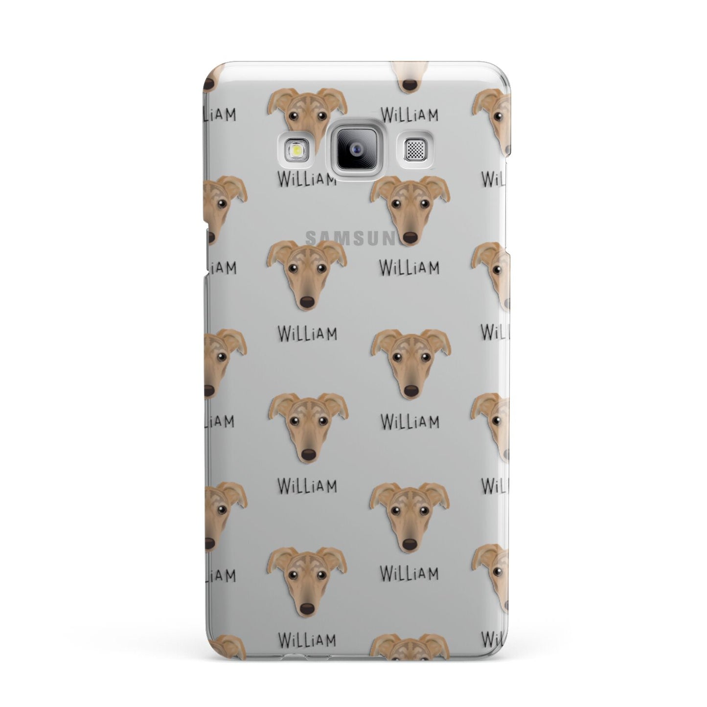 Lurcher Icon with Name Samsung Galaxy A7 2015 Case