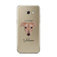 Lurcher Personalised Samsung Galaxy A5 2017 Case on gold phone