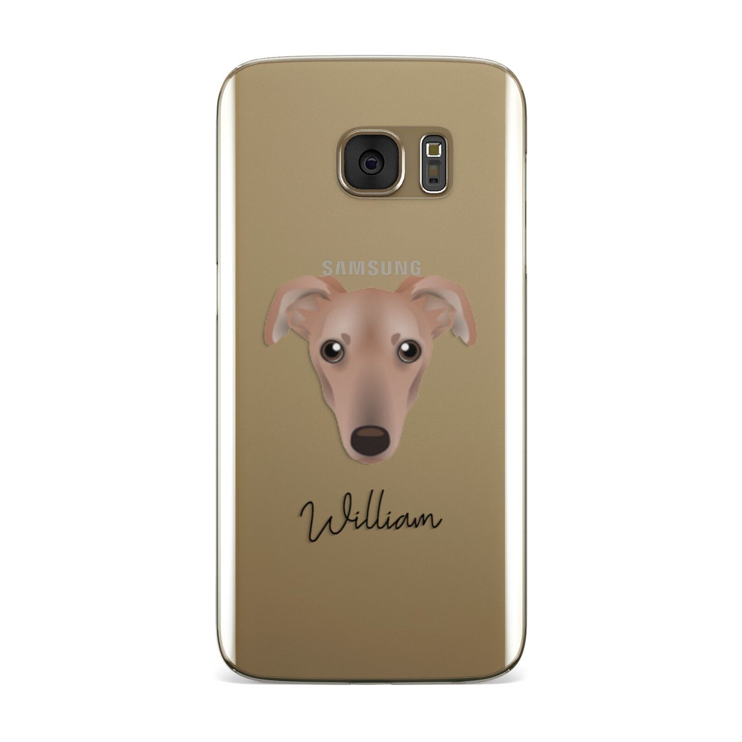 Lurcher Personalised Samsung Galaxy Case