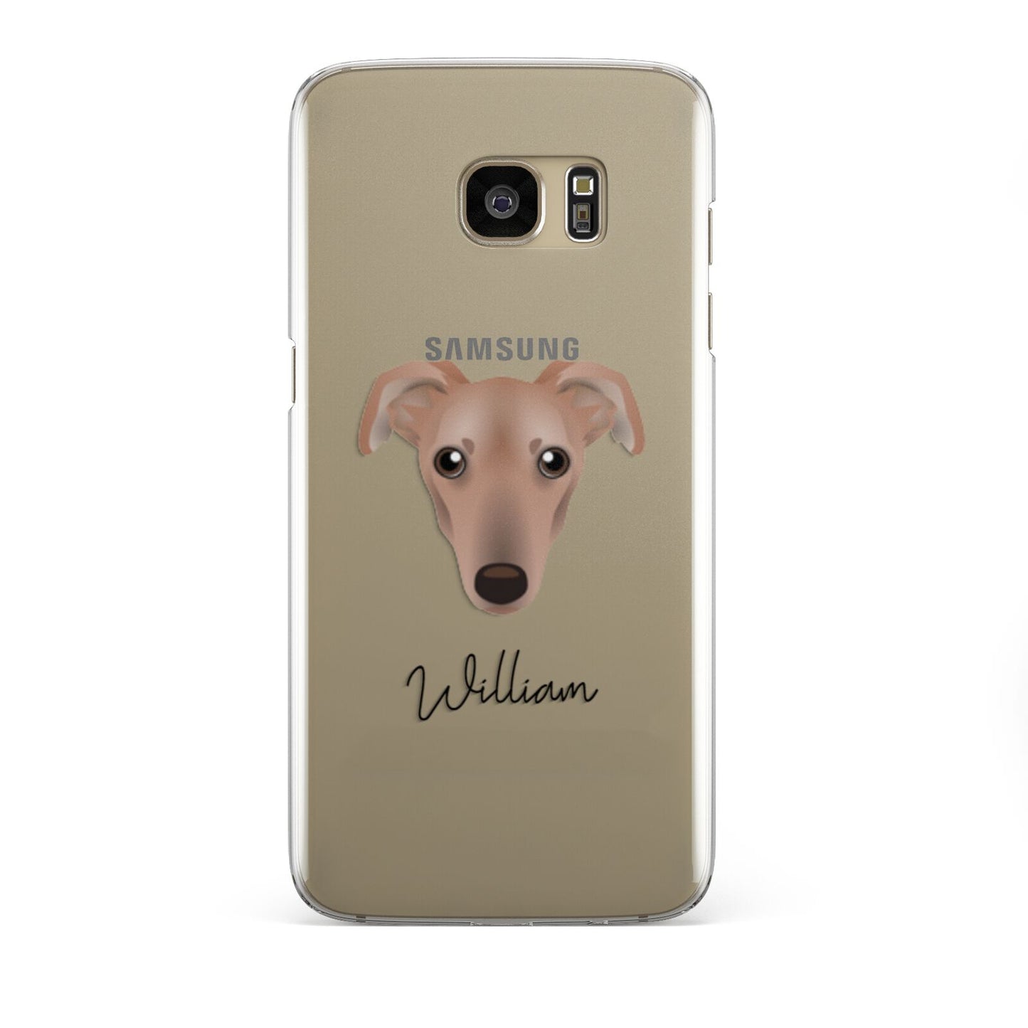 Lurcher Personalised Samsung Galaxy S7 Edge Case