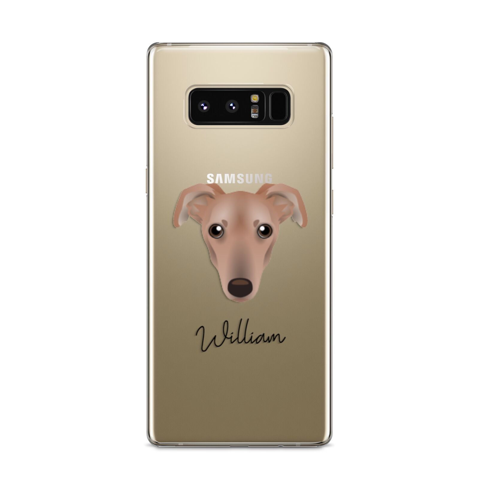 Lurcher Personalised Samsung Galaxy S8 Case