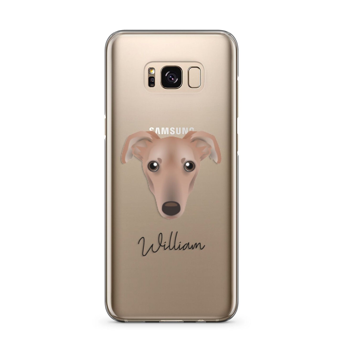 Lurcher Personalised Samsung Galaxy S8 Plus Case