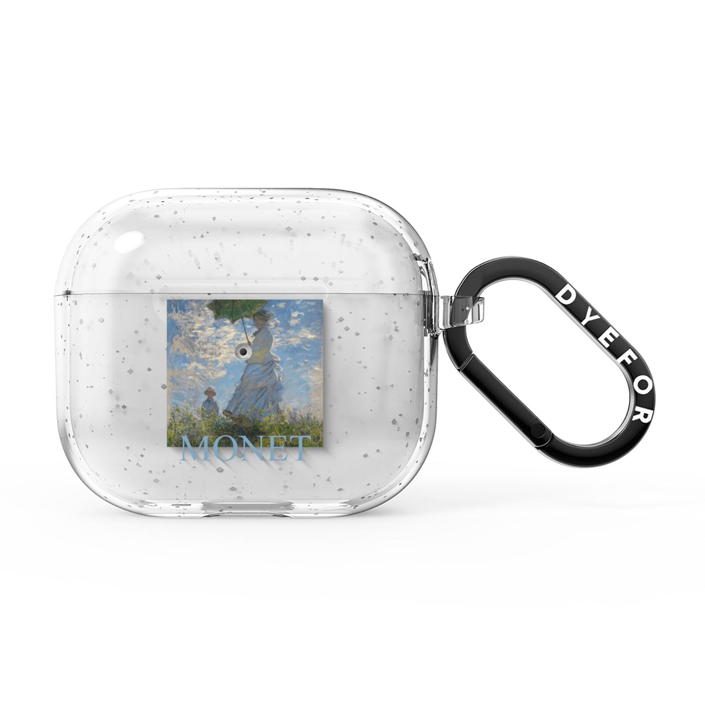 Madame Monet And Her Son By Claude Monet AirPods Glitter Case 3rd Gen