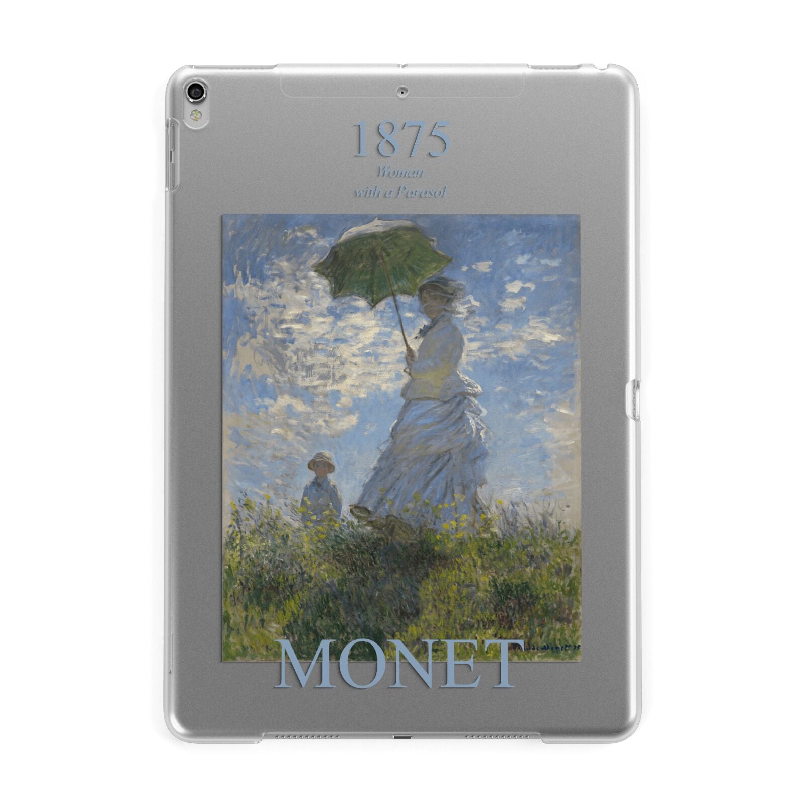 Madame Monet And Her Son By Claude Monet iPad Case – Dyefor