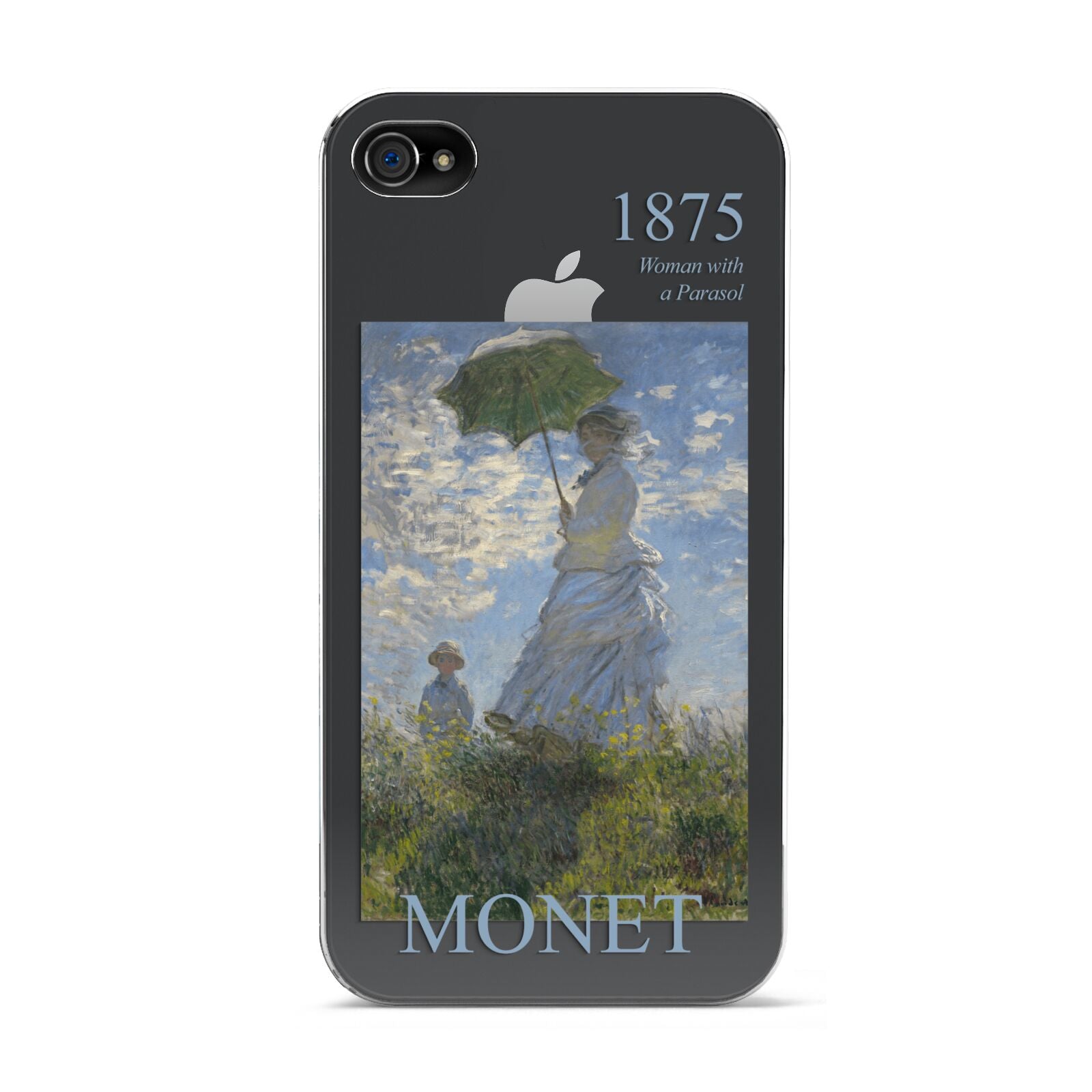 Madame Monet And Her Son By Claude Monet Apple iPhone 4s Case