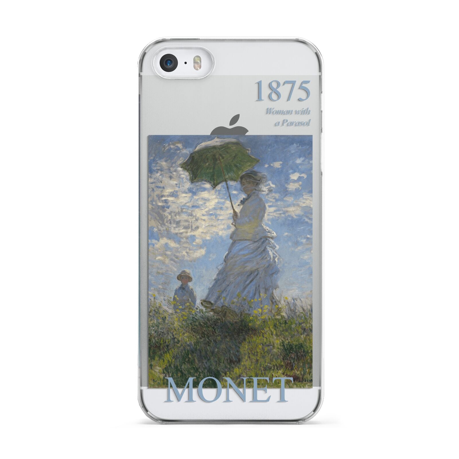 Madame Monet And Her Son By Claude Monet Apple iPhone 5 Case