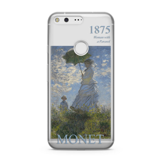 Madame Monet And Her Son By Claude Monet Google Pixel Case