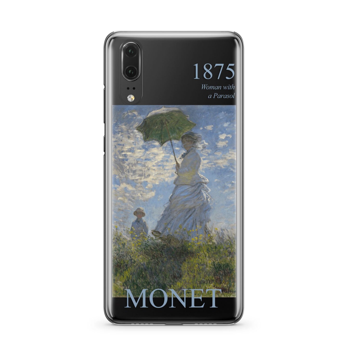 Madame Monet And Her Son By Claude Monet Huawei P20 Phone Case