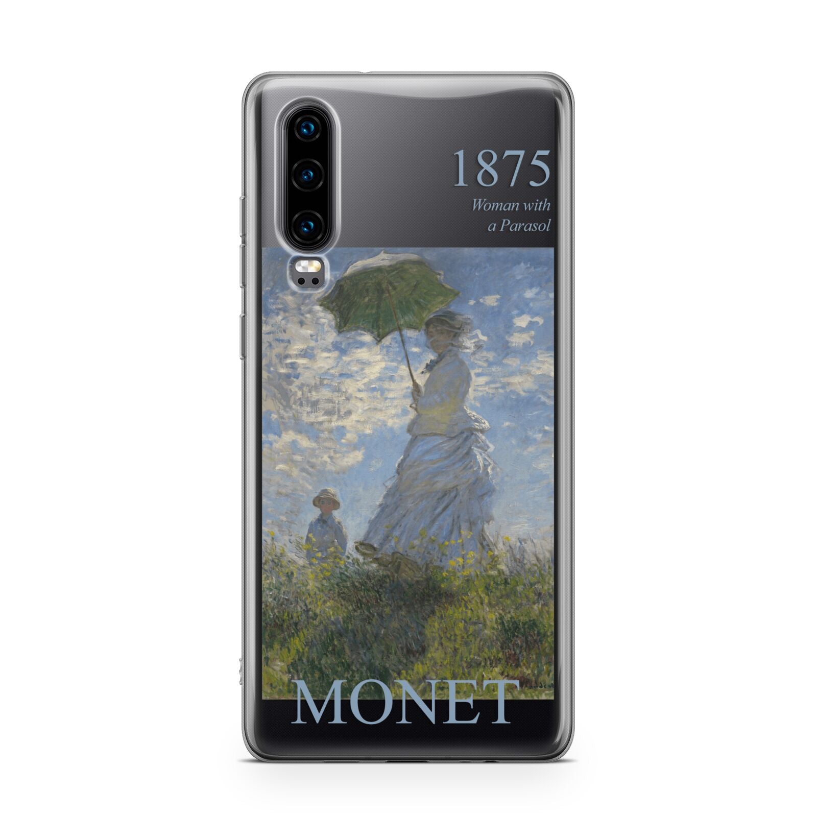 Madame Monet And Her Son By Claude Monet Huawei P30 Phone Case