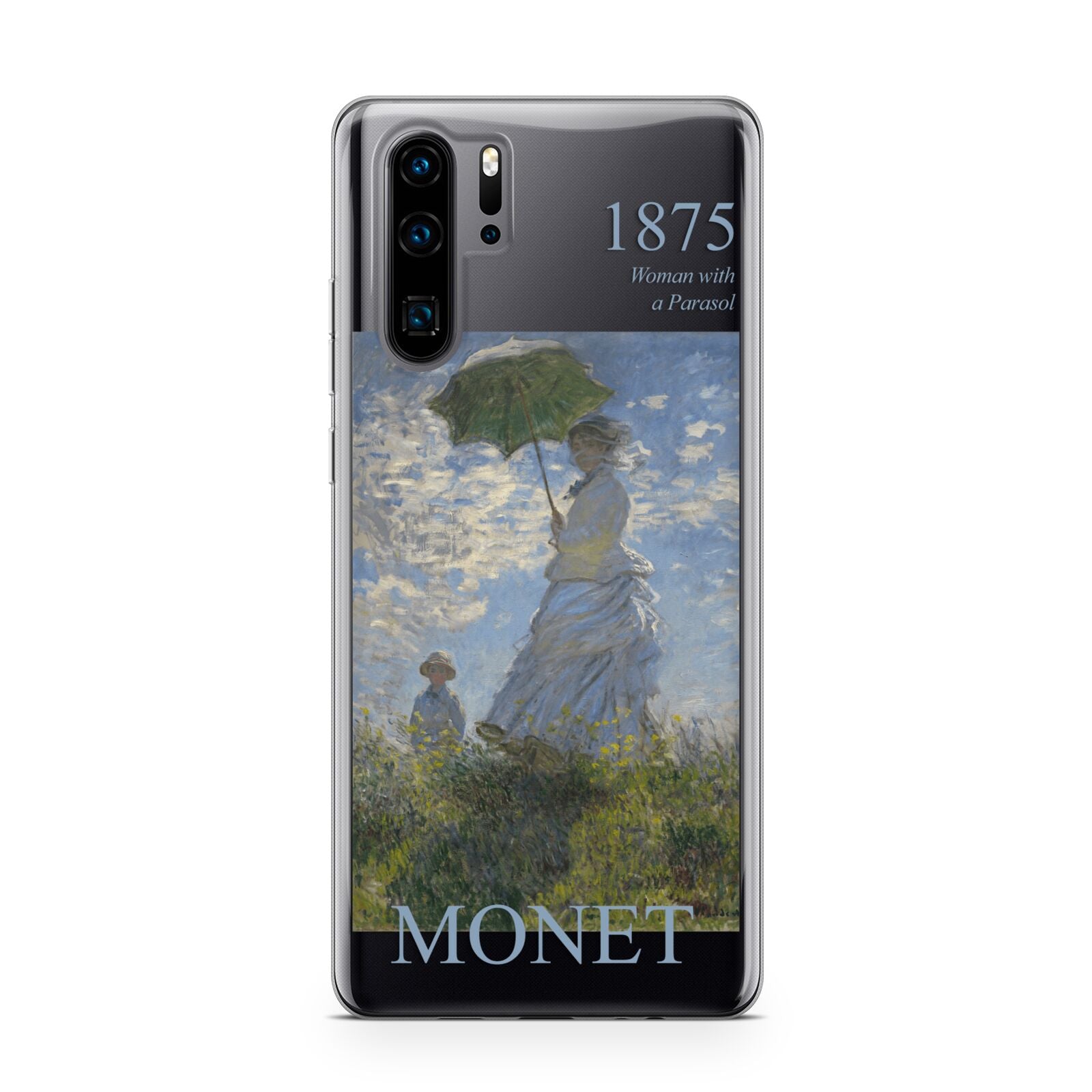 Madame Monet And Her Son By Claude Monet Huawei P30 Pro Phone Case