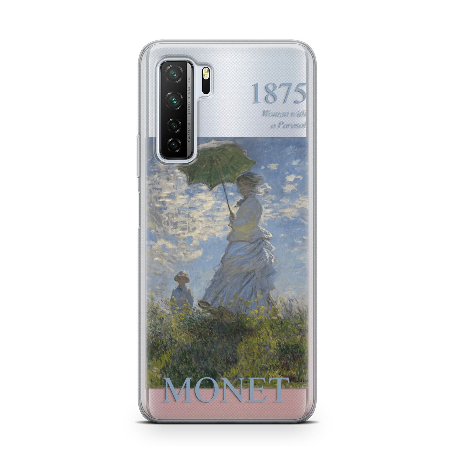 Madame Monet And Her Son By Claude Monet Huawei P40 Lite 5G Phone Case