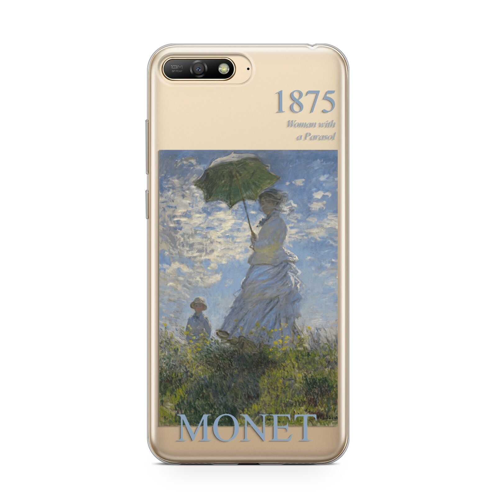 Madame Monet And Her Son By Claude Monet Huawei Y6 2018